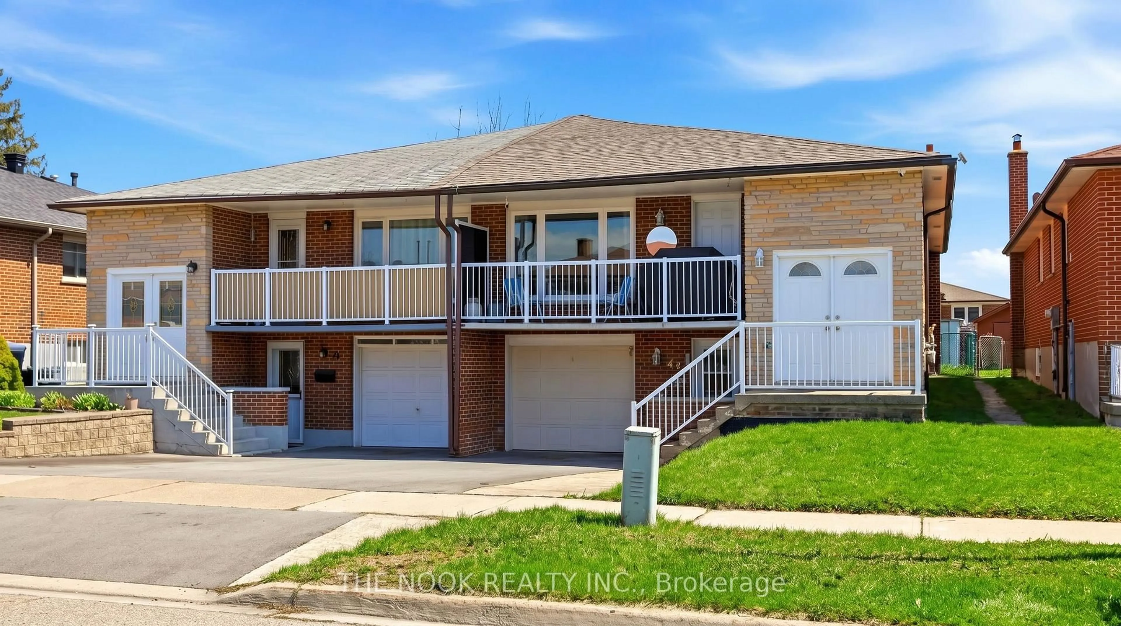 Home with brick exterior material, street for 43 Prouse Dr, Brampton Ontario L6V 3A3