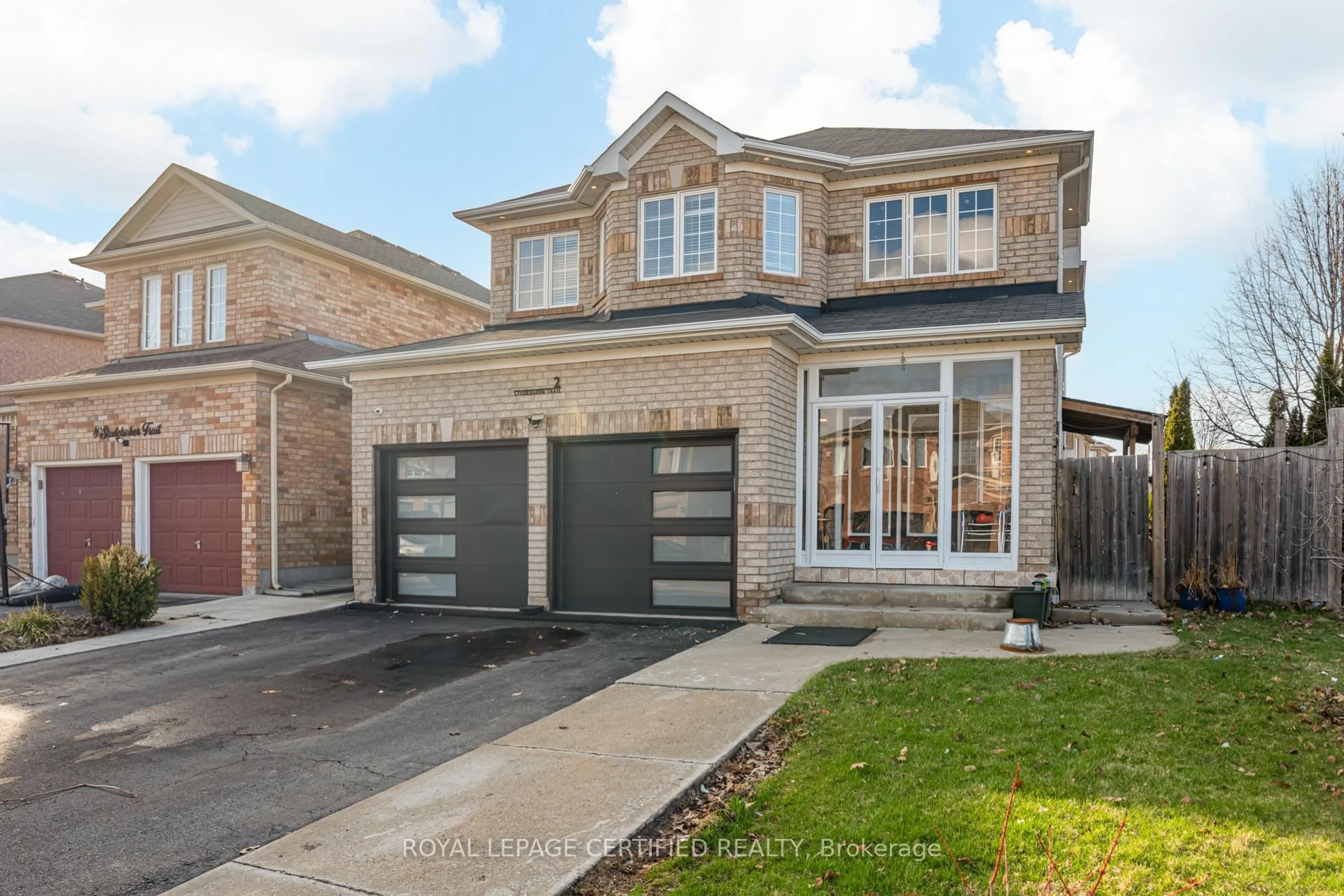 Home with brick exterior material, street for 2 Studebaker Tr, Brampton Ontario L7A 3A9