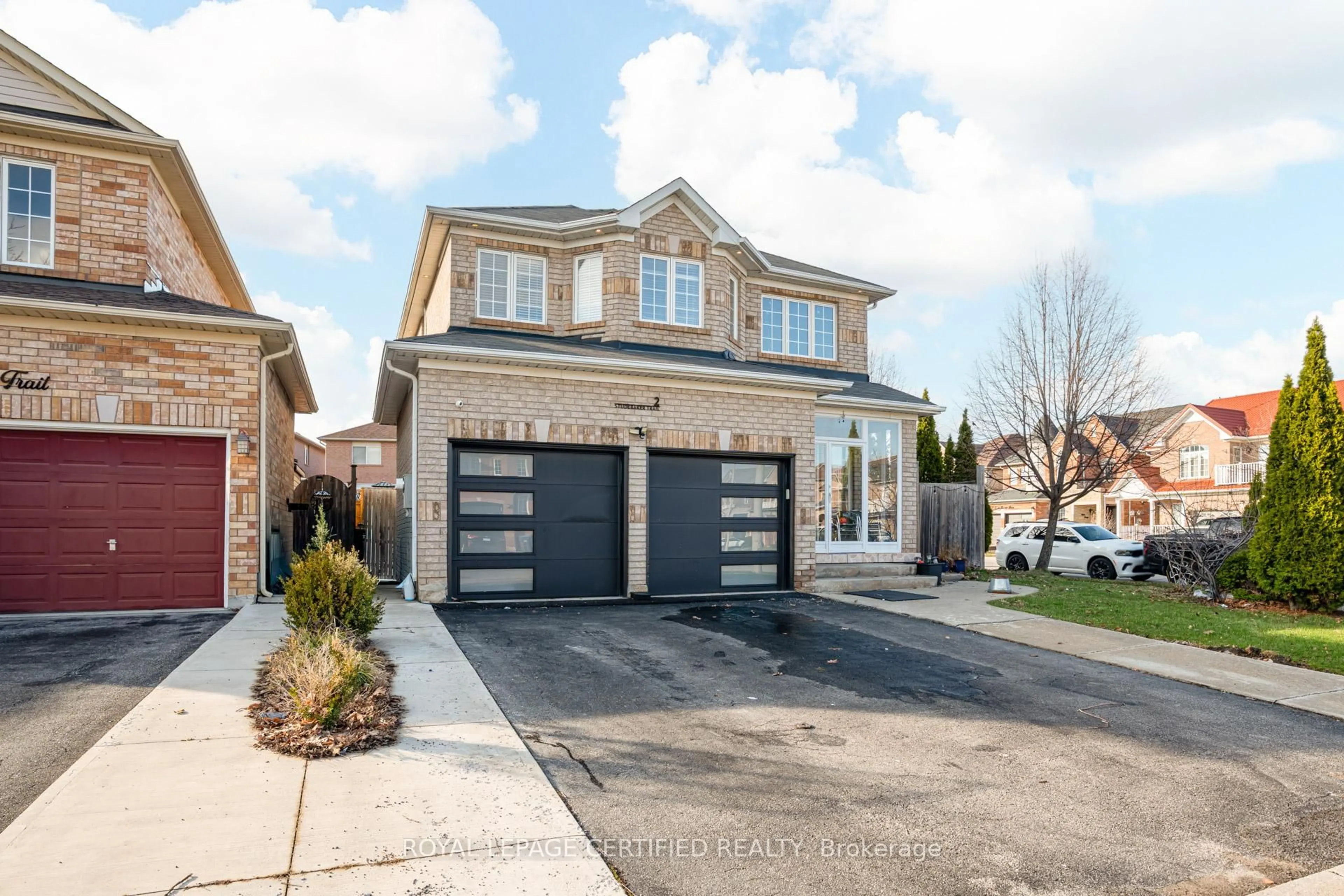 Home with brick exterior material, street for 2 Studebaker Tr, Brampton Ontario L7A 3A9