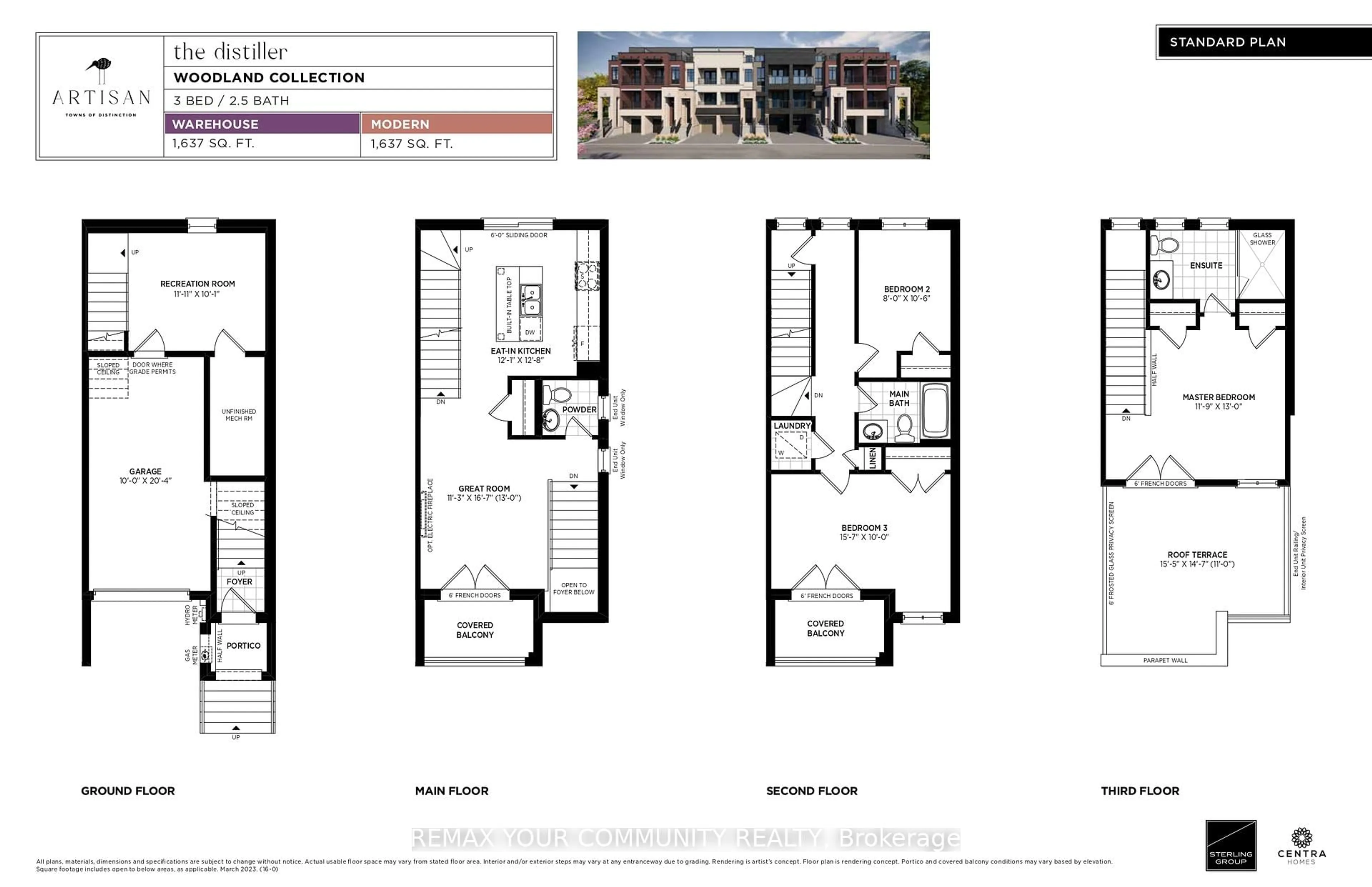 Floor plan for 5195 Artist Lane, Mississauga Ontario L5A 2H4