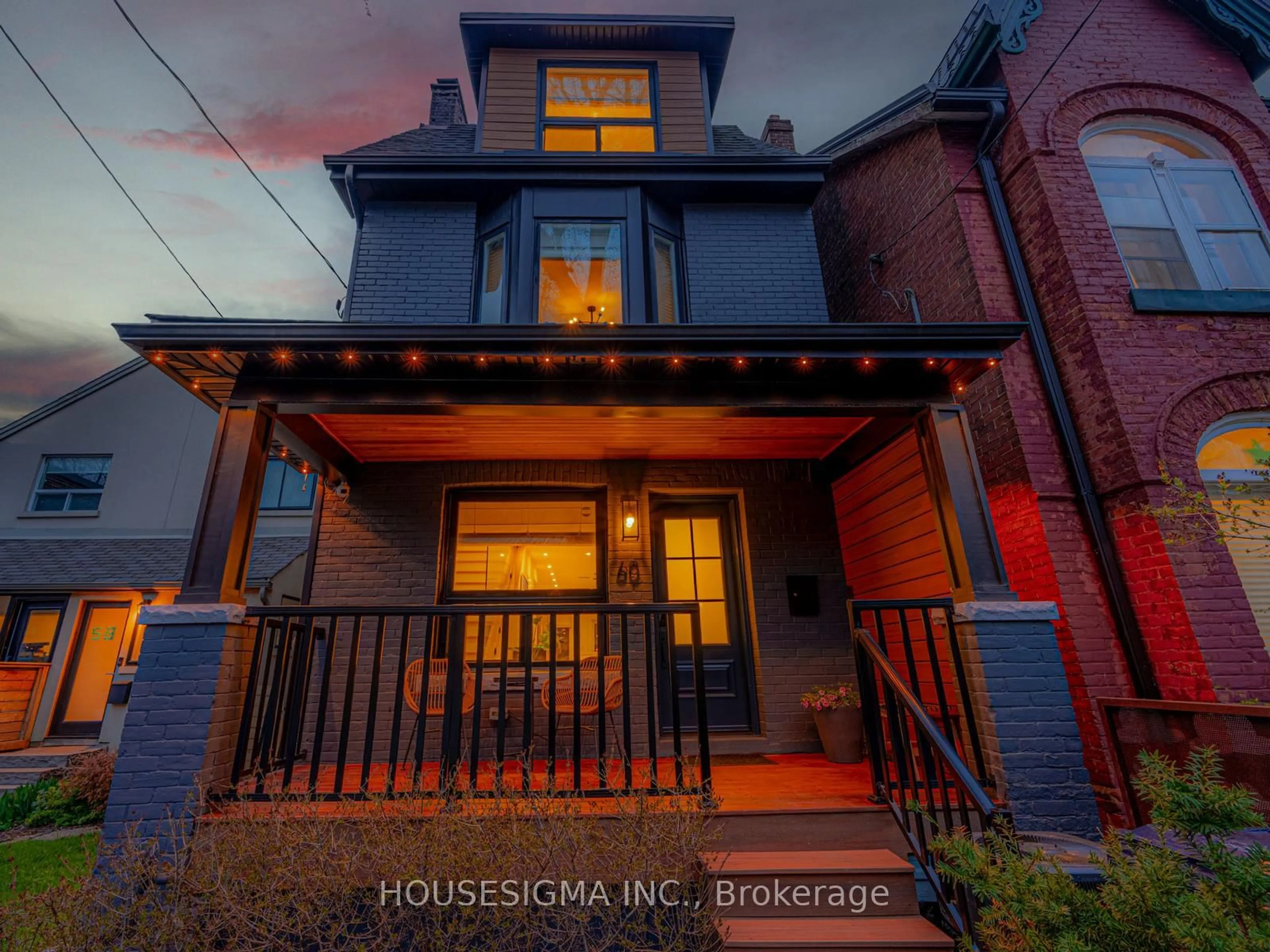 Home with brick exterior material, street for 60 Fuller Ave, Toronto Ontario M6R 2C3