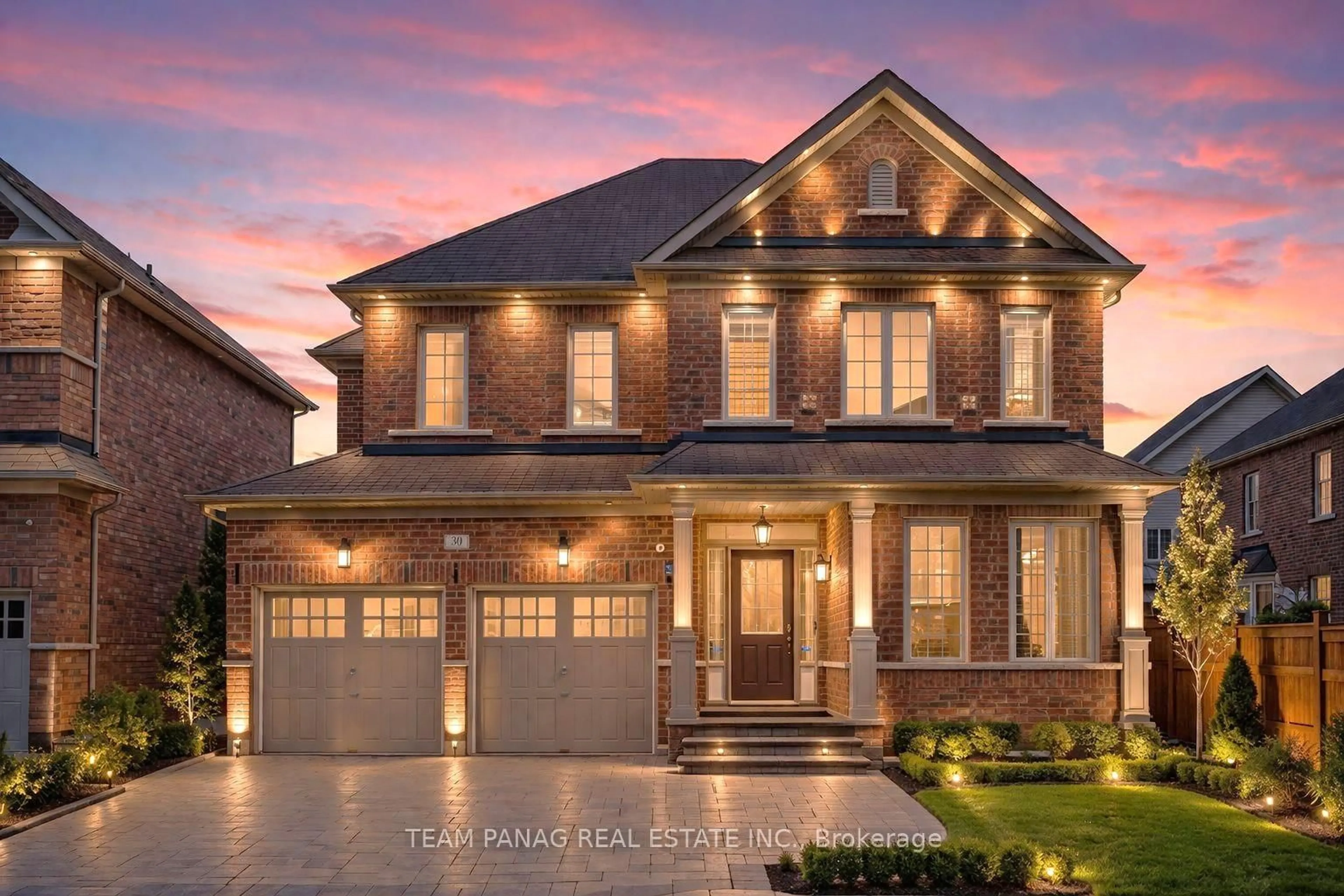 Home with brick exterior material, street for 30 Overglen Crt, Brampton Ontario L6Y 1P2