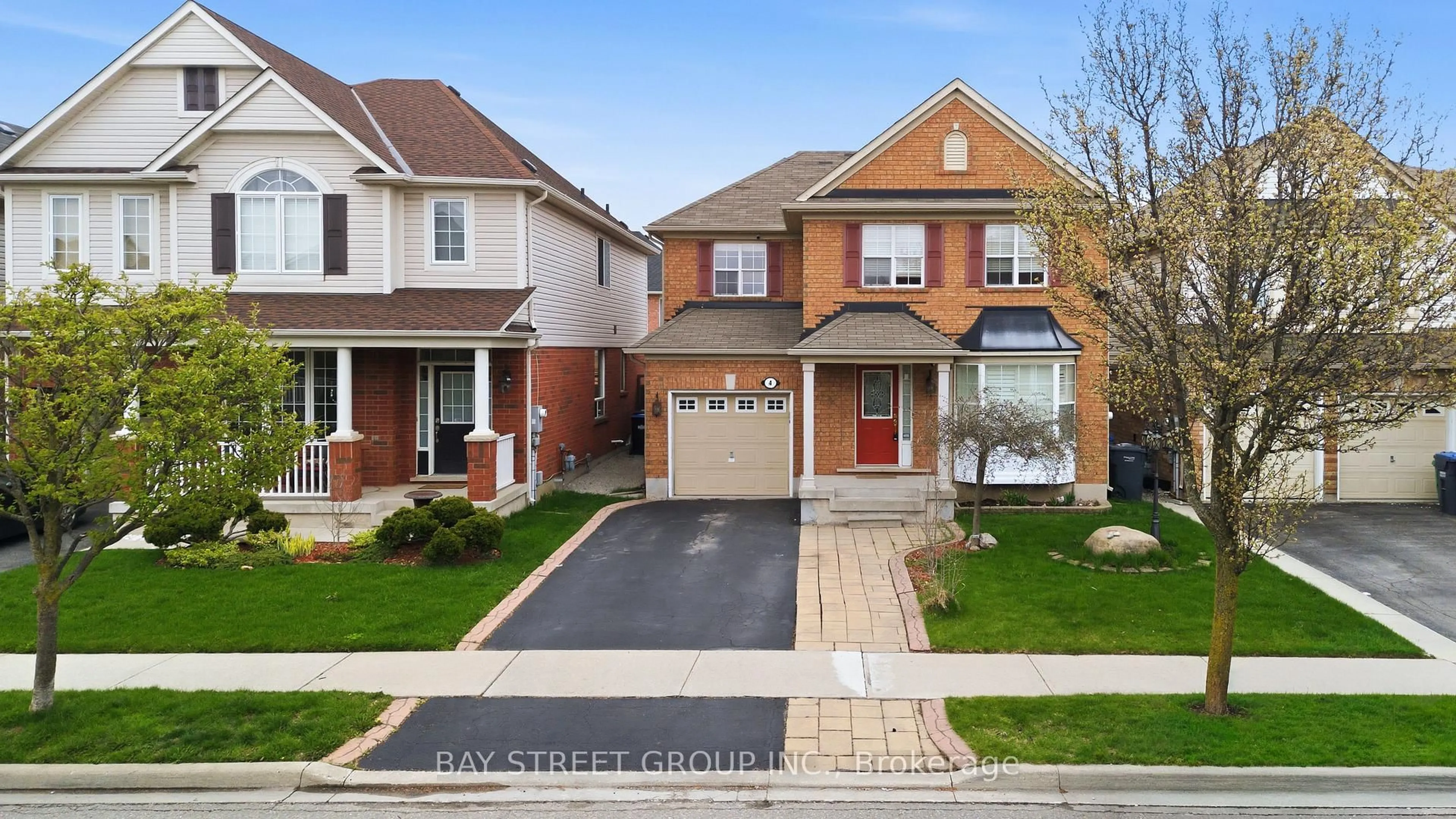Home with brick exterior material, street for 4 Decker Hollow Circ, Brampton Ontario L6X 0L1