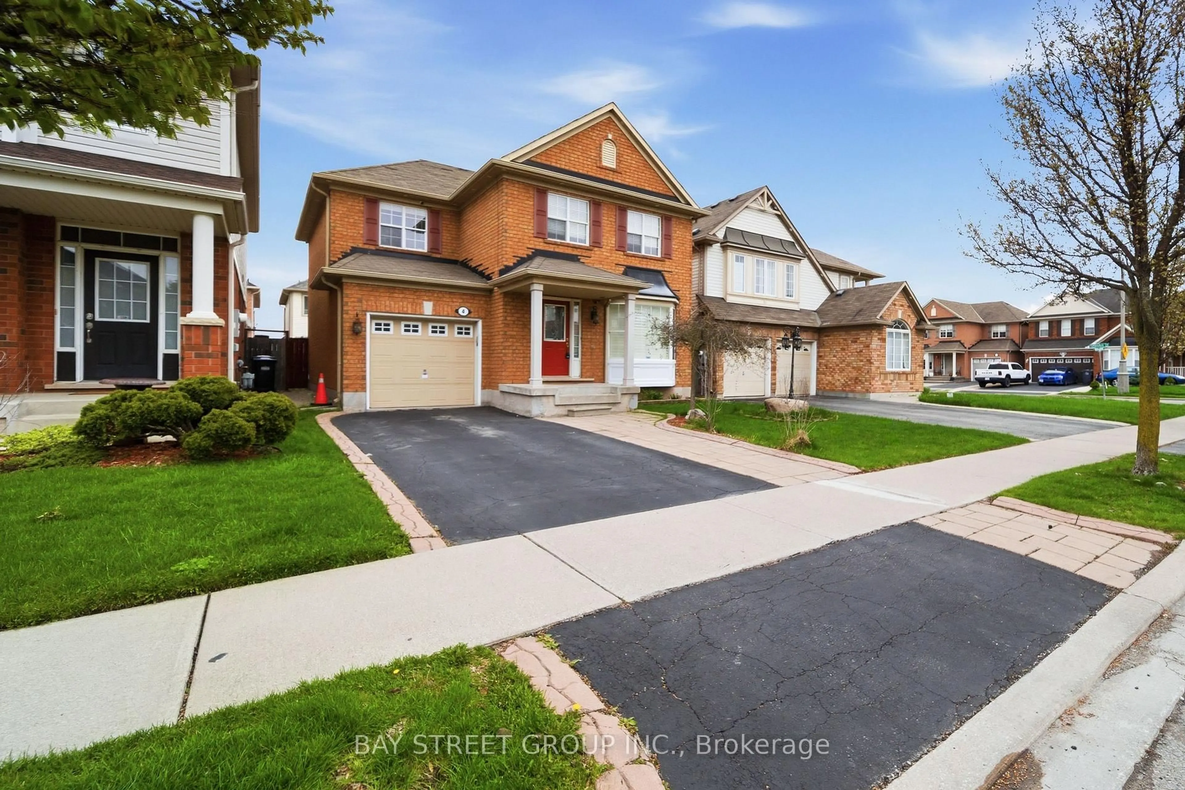 Home with brick exterior material, street for 4 Decker Hollow Circ, Brampton Ontario L6X 0L1