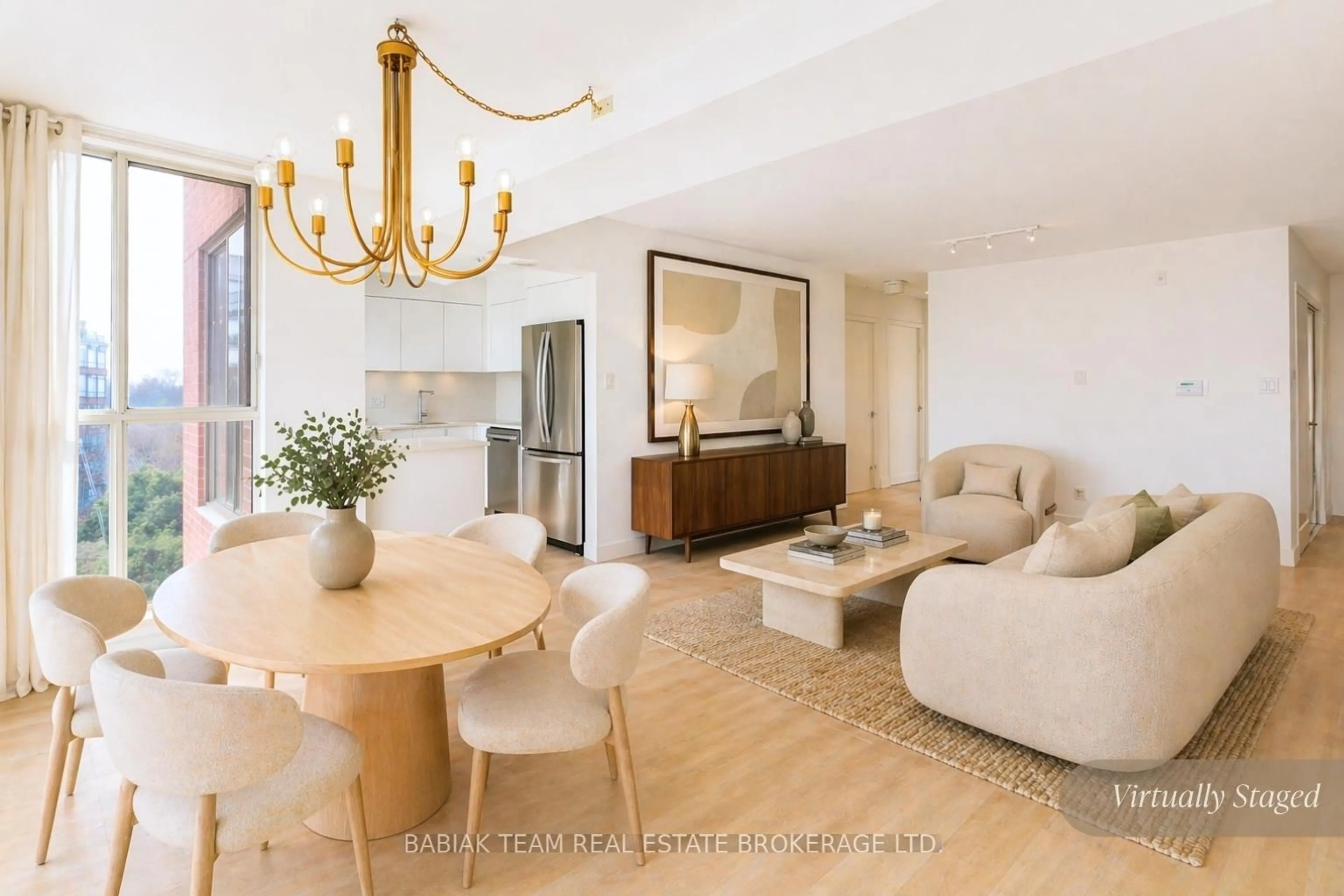 Living room with furniture, unknown for 24 Southport St #752, Toronto Ontario M6S 4Z1