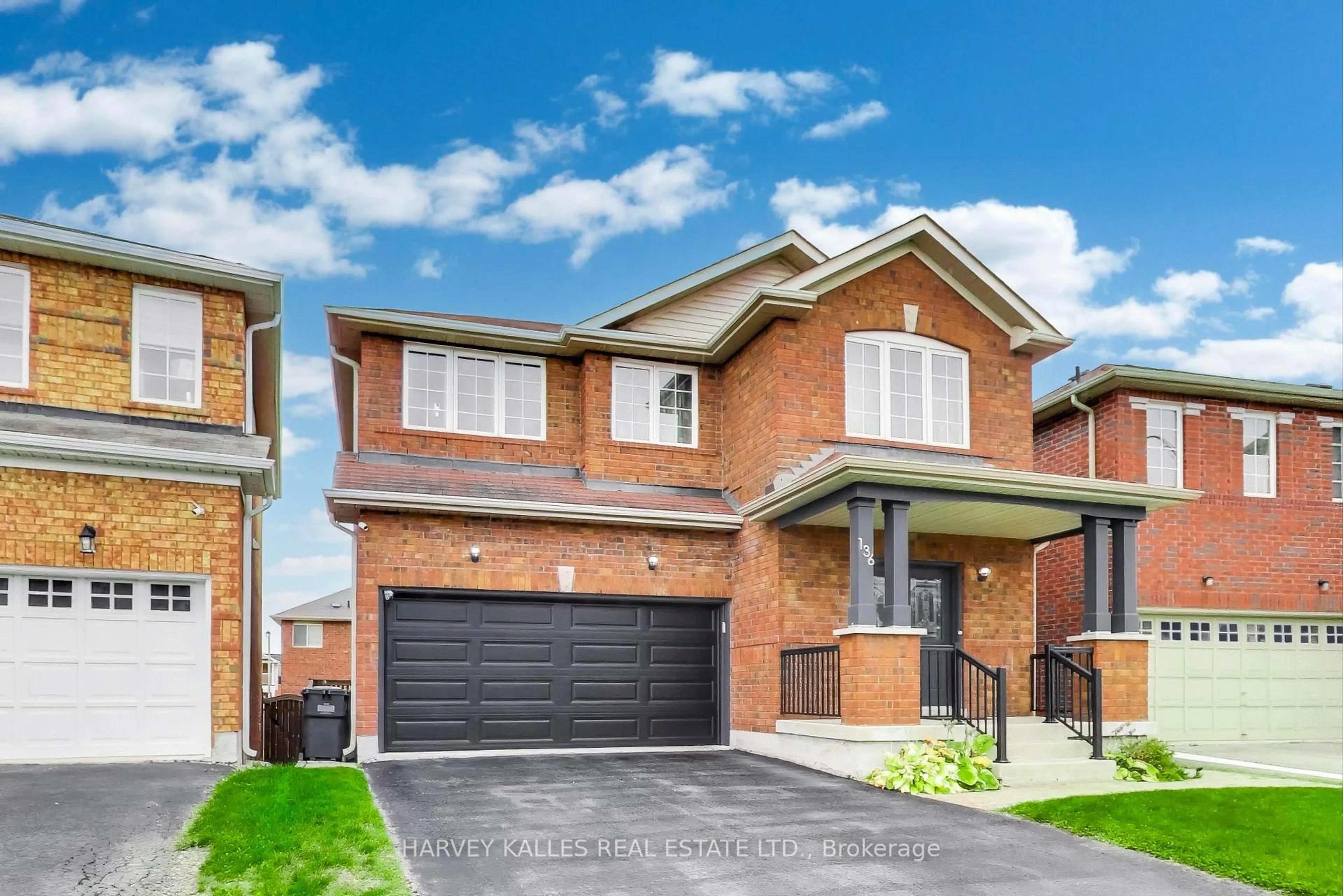 Home with brick exterior material, street for 136 Degrassi Cove Circ, Brampton Ontario L6X 0N8