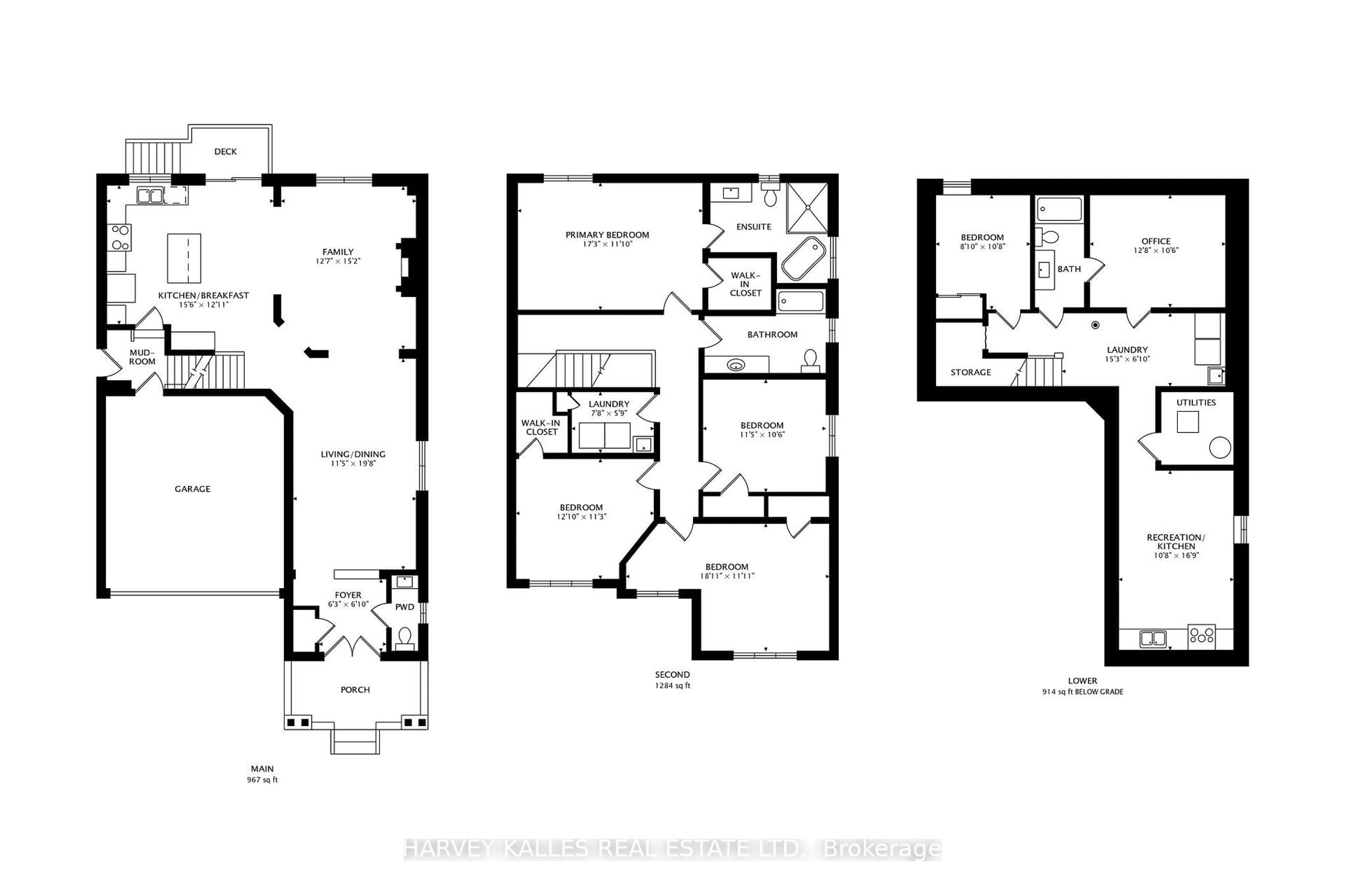Floor plan for 136 Degrassi Cove Circ, Brampton Ontario L6X 0N8
