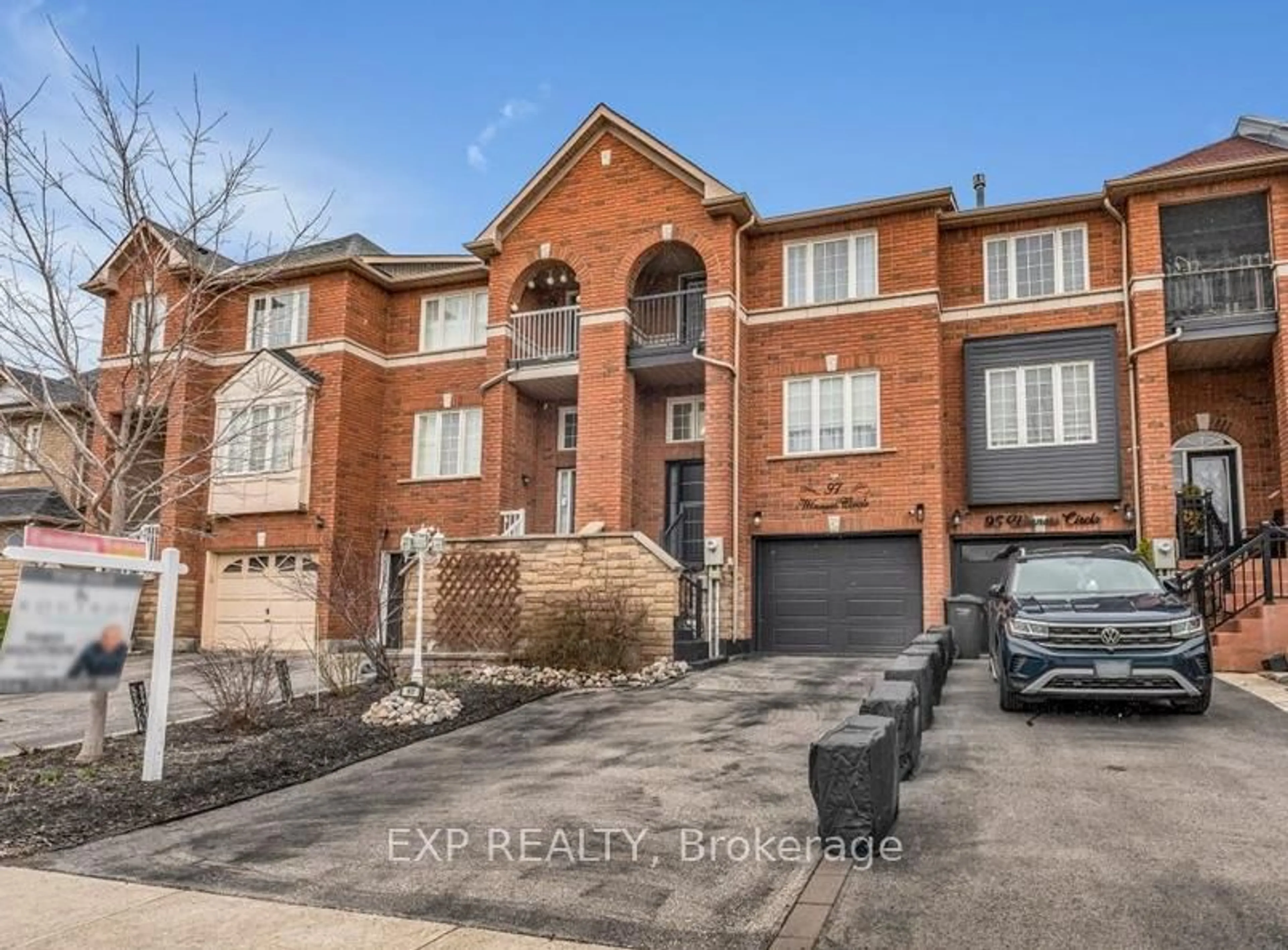 Home with brick exterior material, street for 97 Winners Circ, Brampton Ontario L7A 1M2