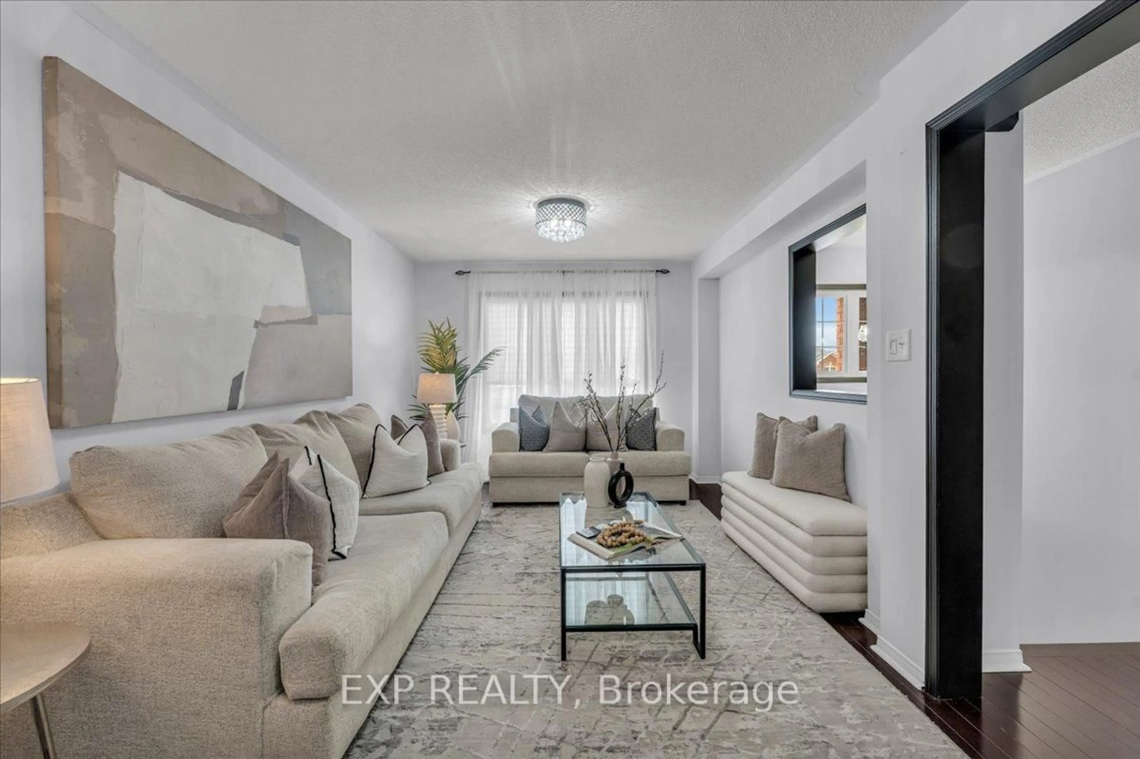 Living room with furniture, unknown for 97 Winners Circ, Brampton Ontario L7A 1M2