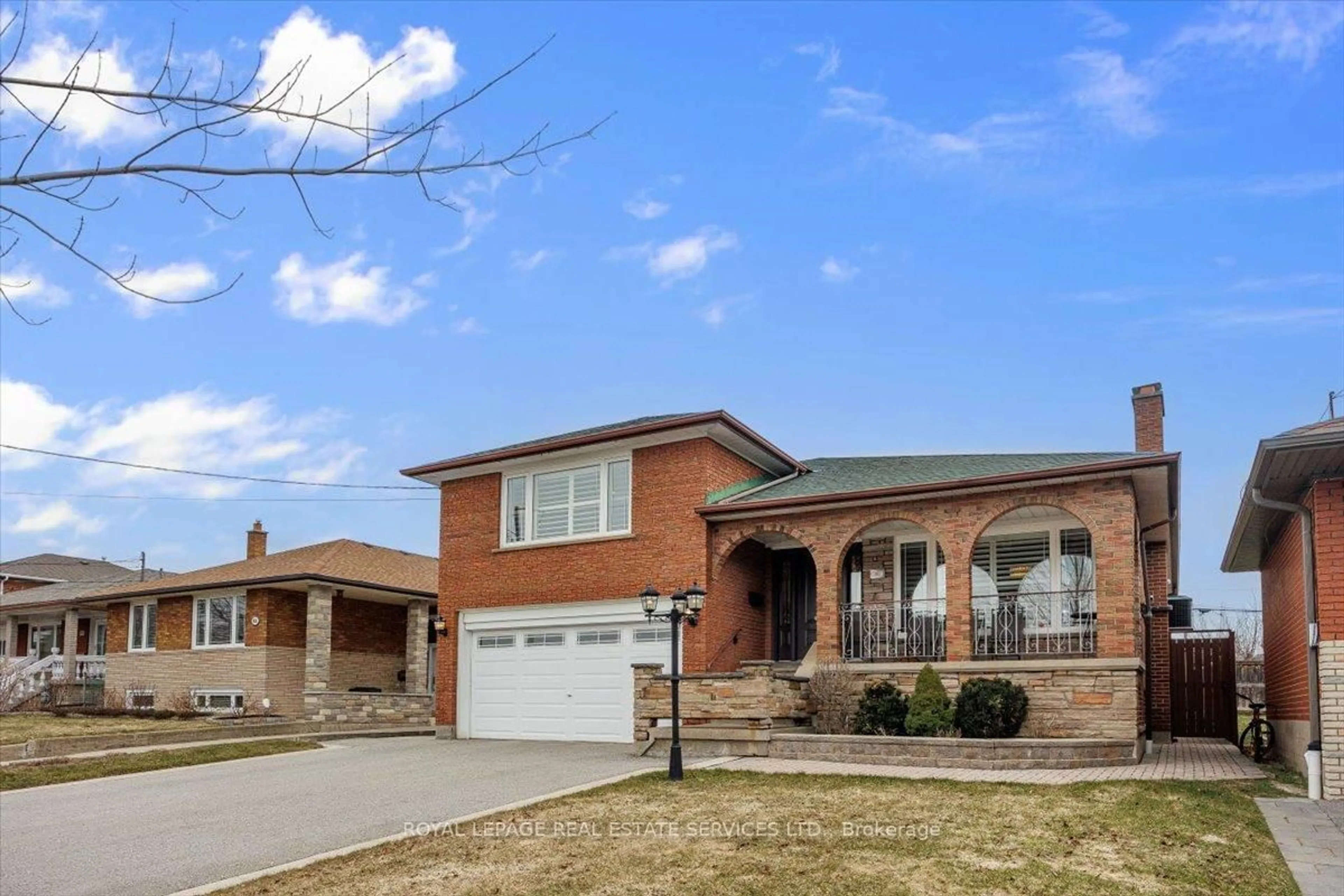 Home with brick exterior material, street for 91 Macleod St, Toronto Ontario M6L 2M8