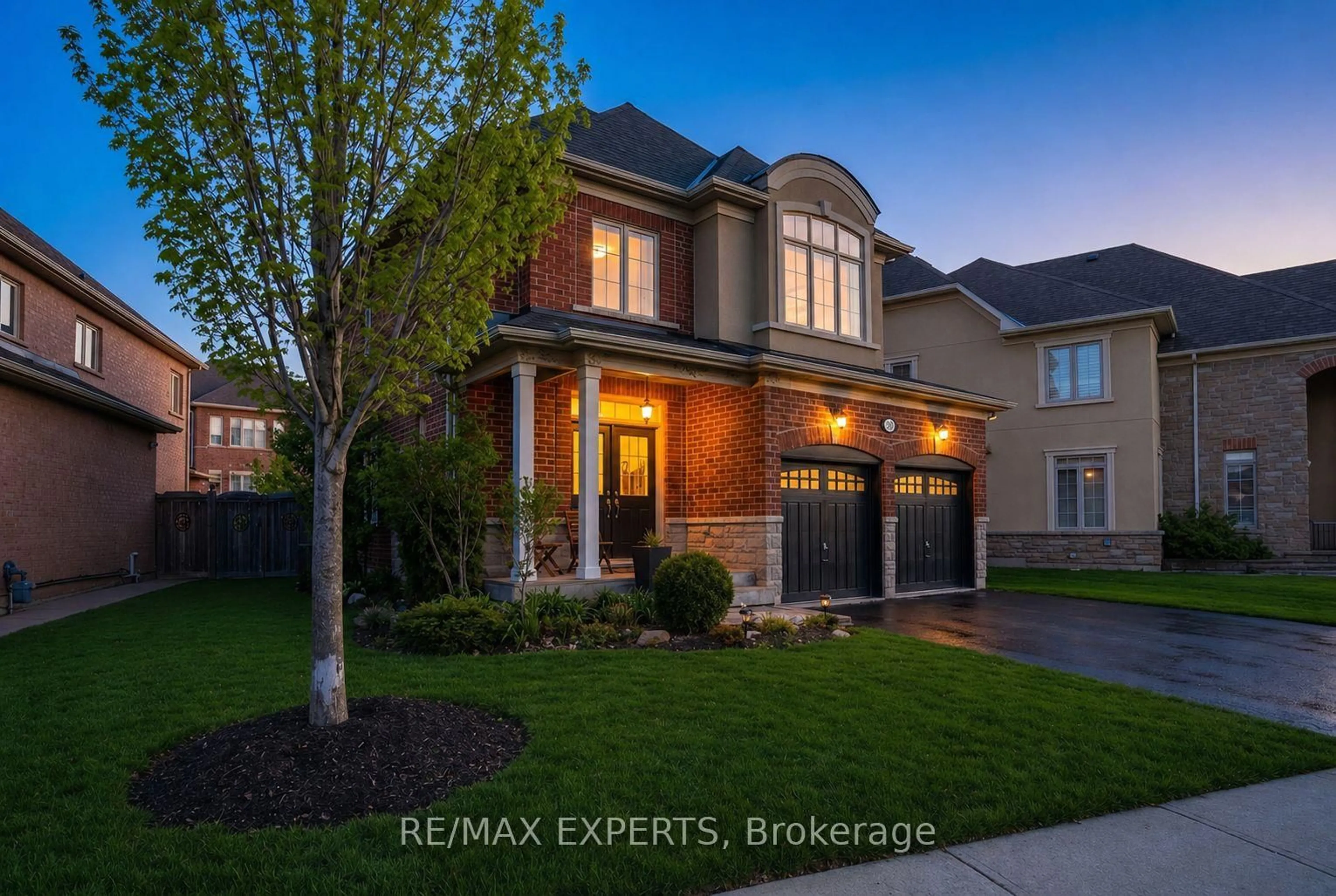 Home with brick exterior material, street for 30 Cedarholme Ave, Caledon Ontario L7C 3S9
