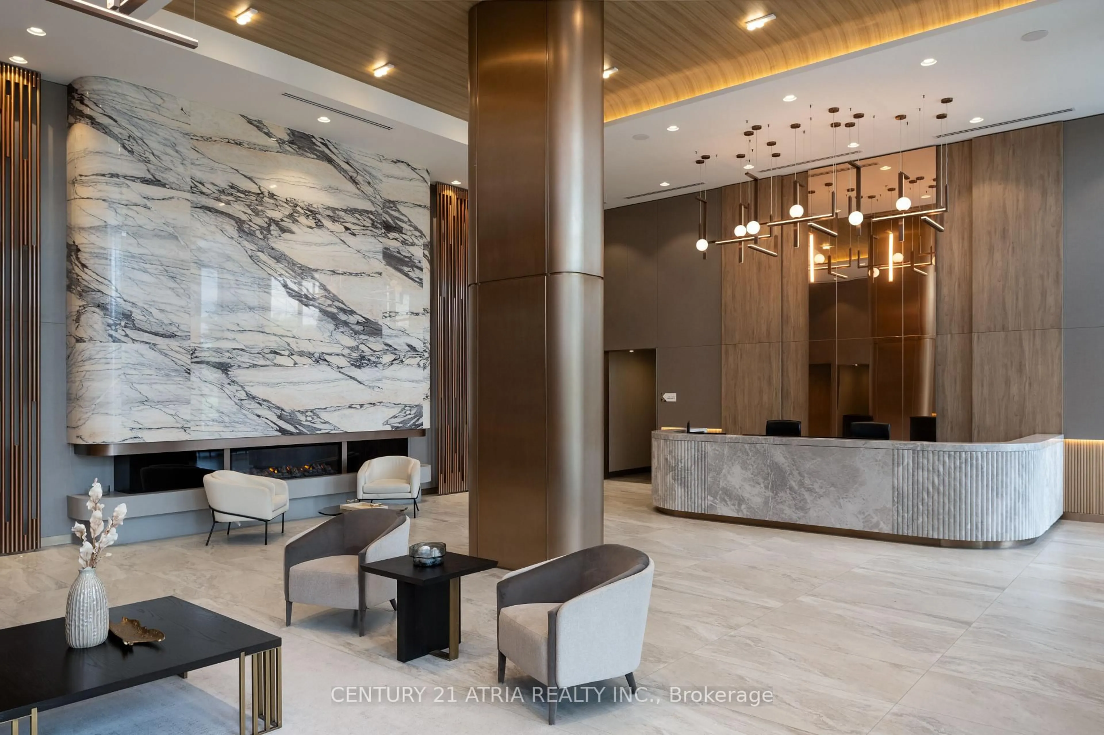 Lobby for 1100 Sheppard Ave #1511, Toronto Ontario M3K 0E4
