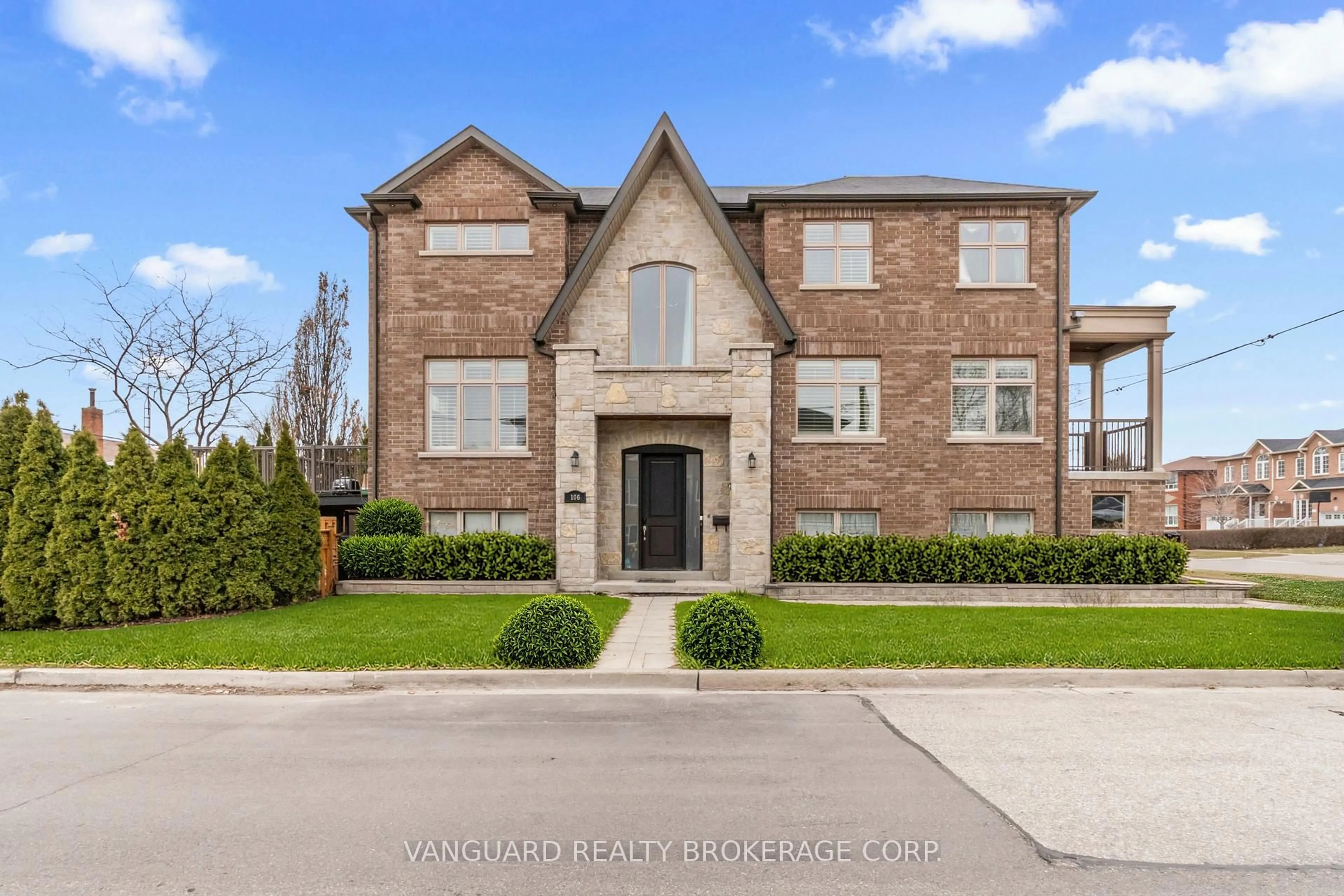 Home with brick exterior material, street for 106 St. George St, Toronto Ontario M8Z 3Y7