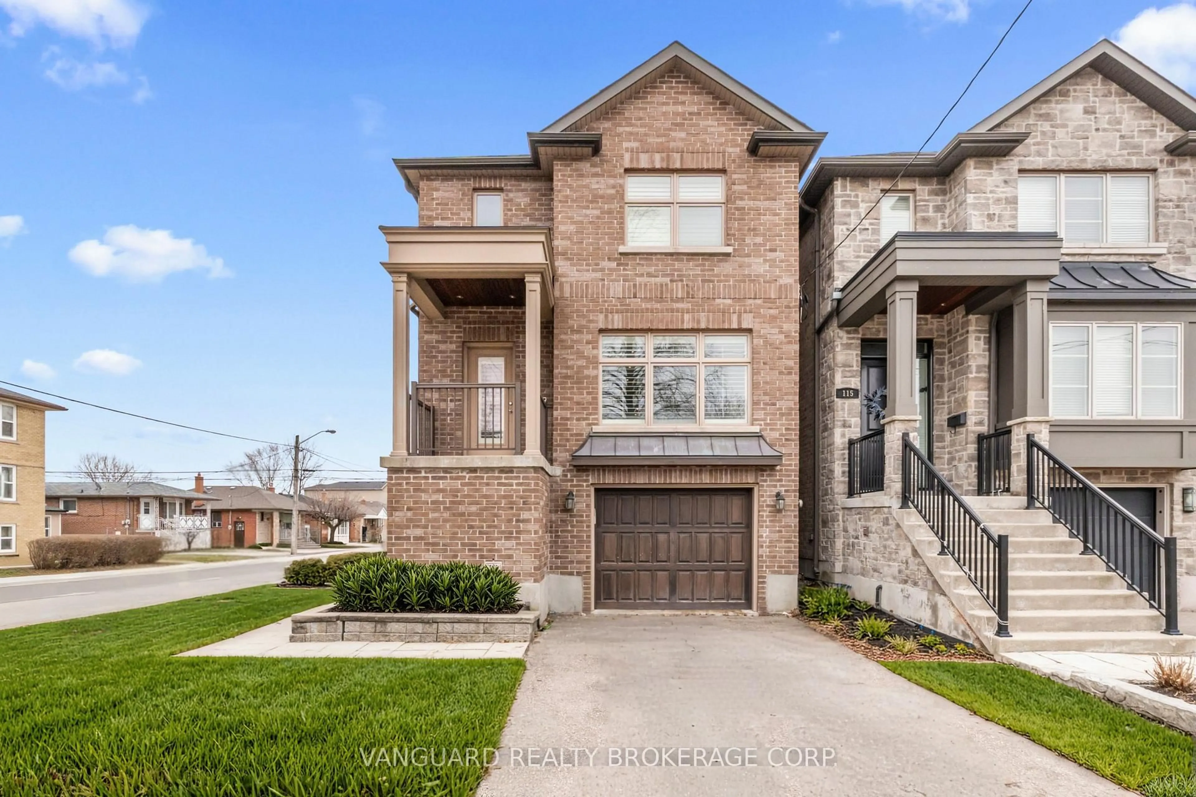 Home with brick exterior material, street for 106 St. George St, Toronto Ontario M8Z 3Y7