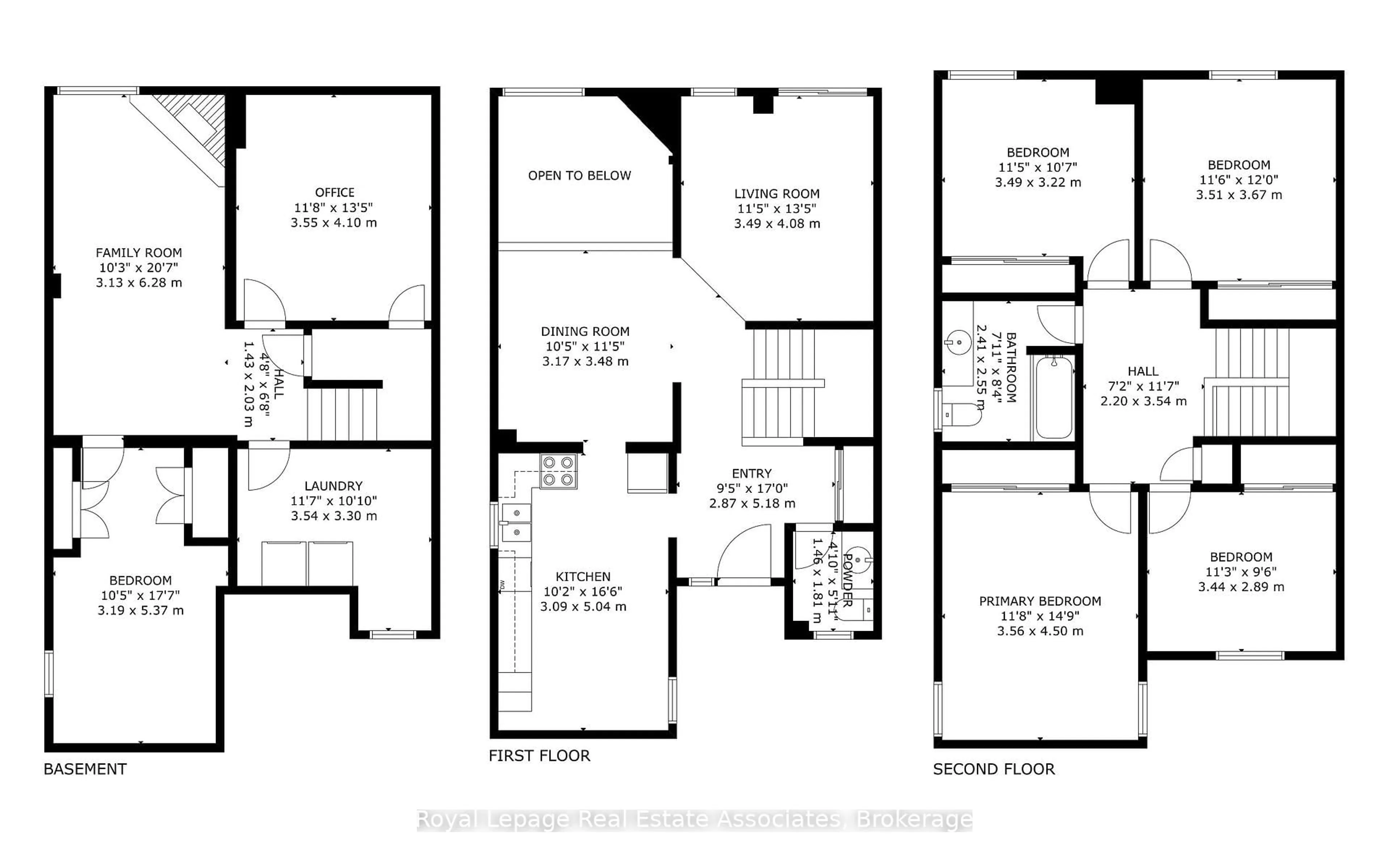 Floor plan for 4237 Trellis Cres, Mississauga Ontario L5L 2M1