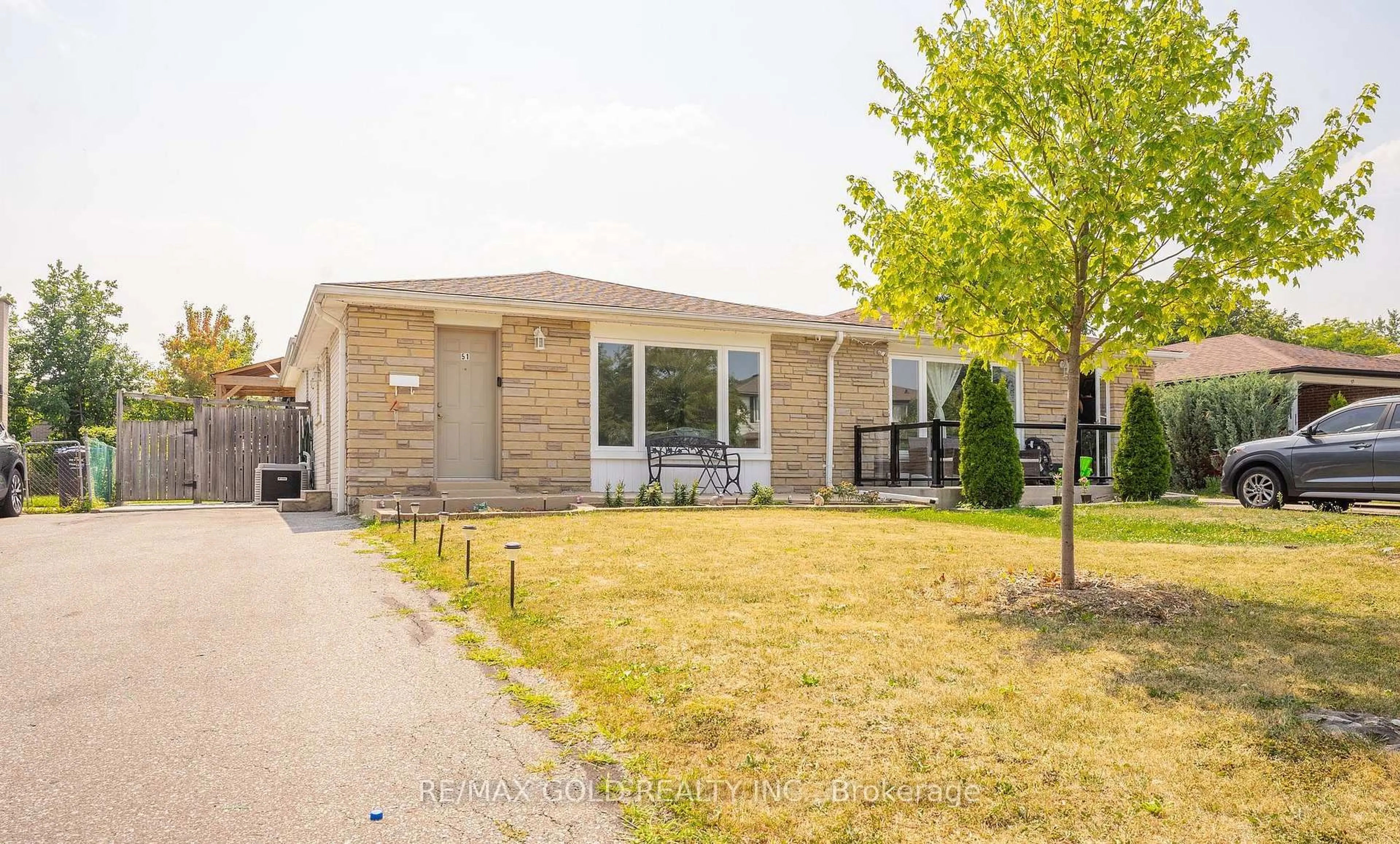 Home with brick exterior material, street for 51 Davenport Cres, Brampton Ontario L6T 3L5