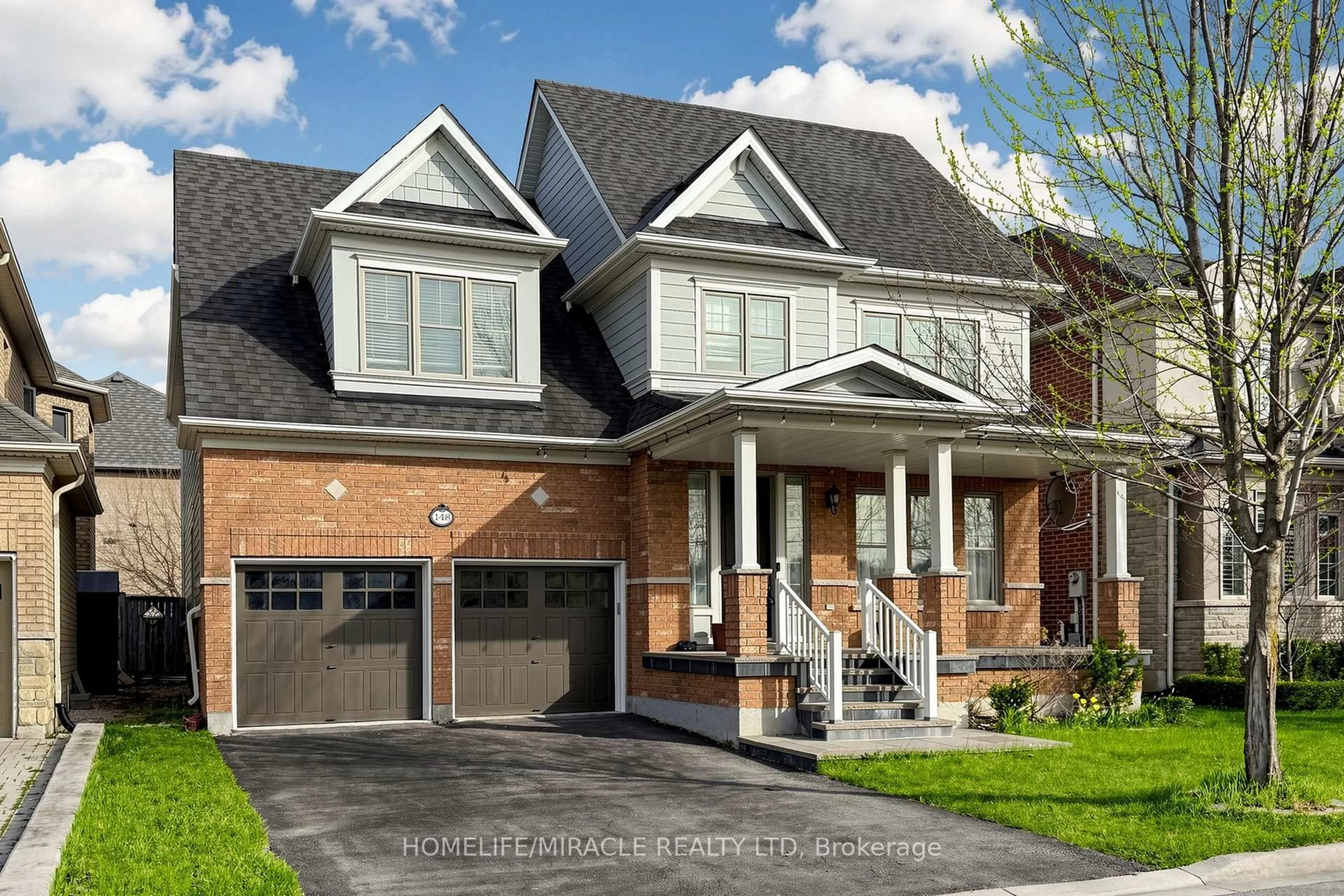 Home with brick exterior material, street for 148 Holloway Terr, Milton Ontario L9T 0R6