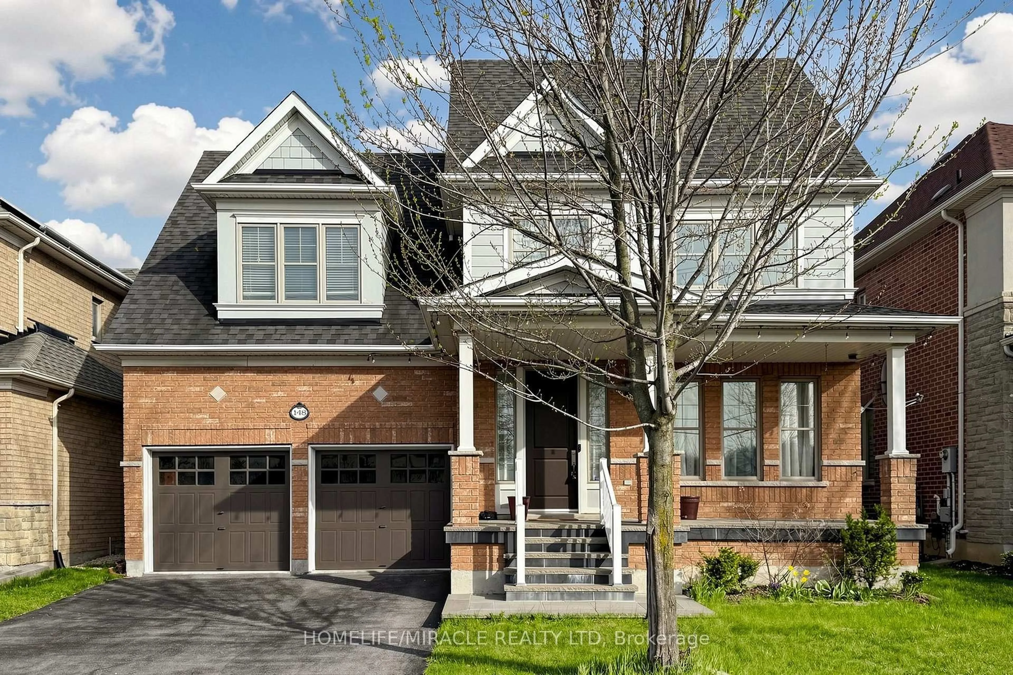 Home with brick exterior material, street for 148 Holloway Terr, Milton Ontario L9T 0R6