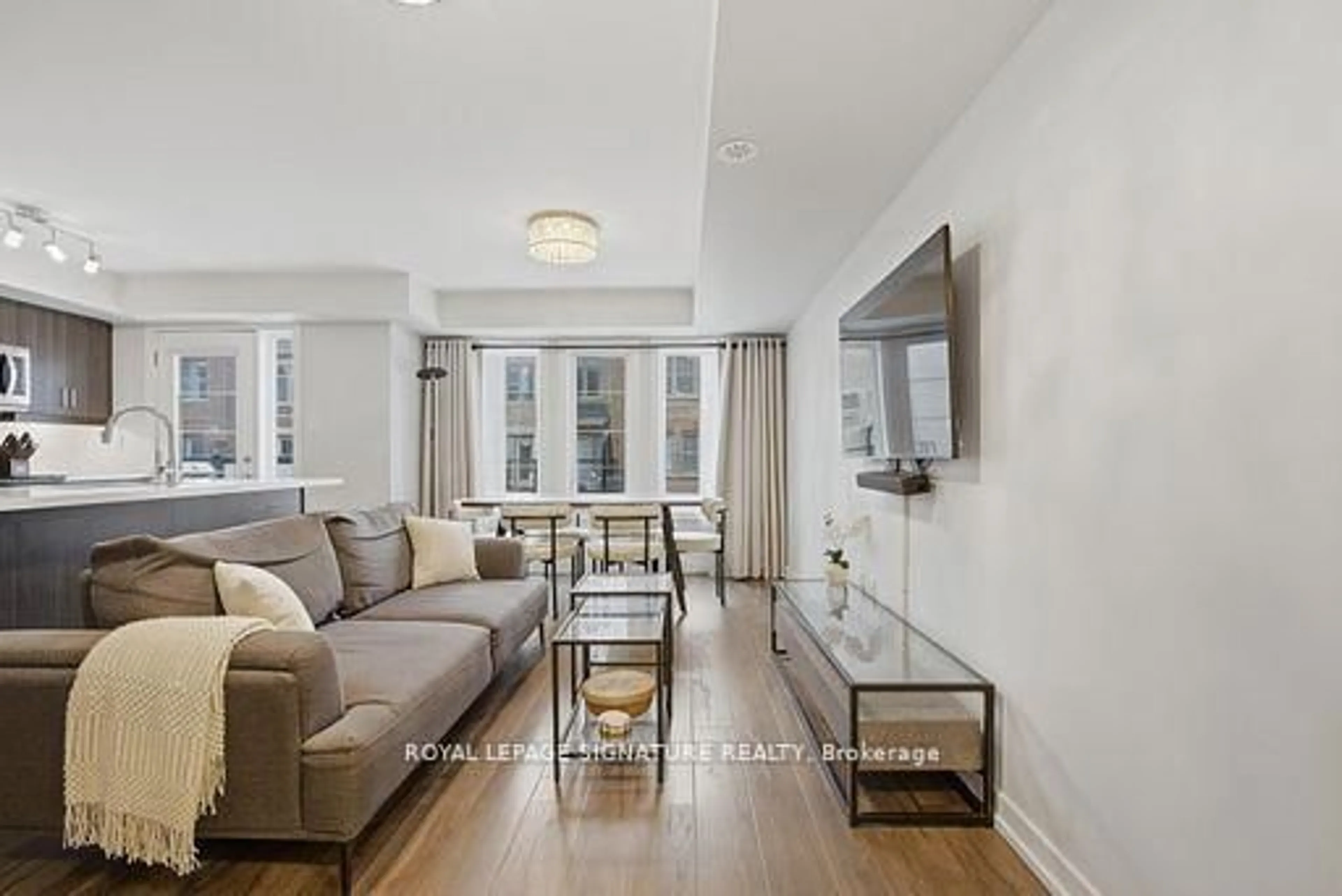 Living room with furniture, unknown for 2315 Sheppard Ave #50, Toronto Ontario M9M 0E8