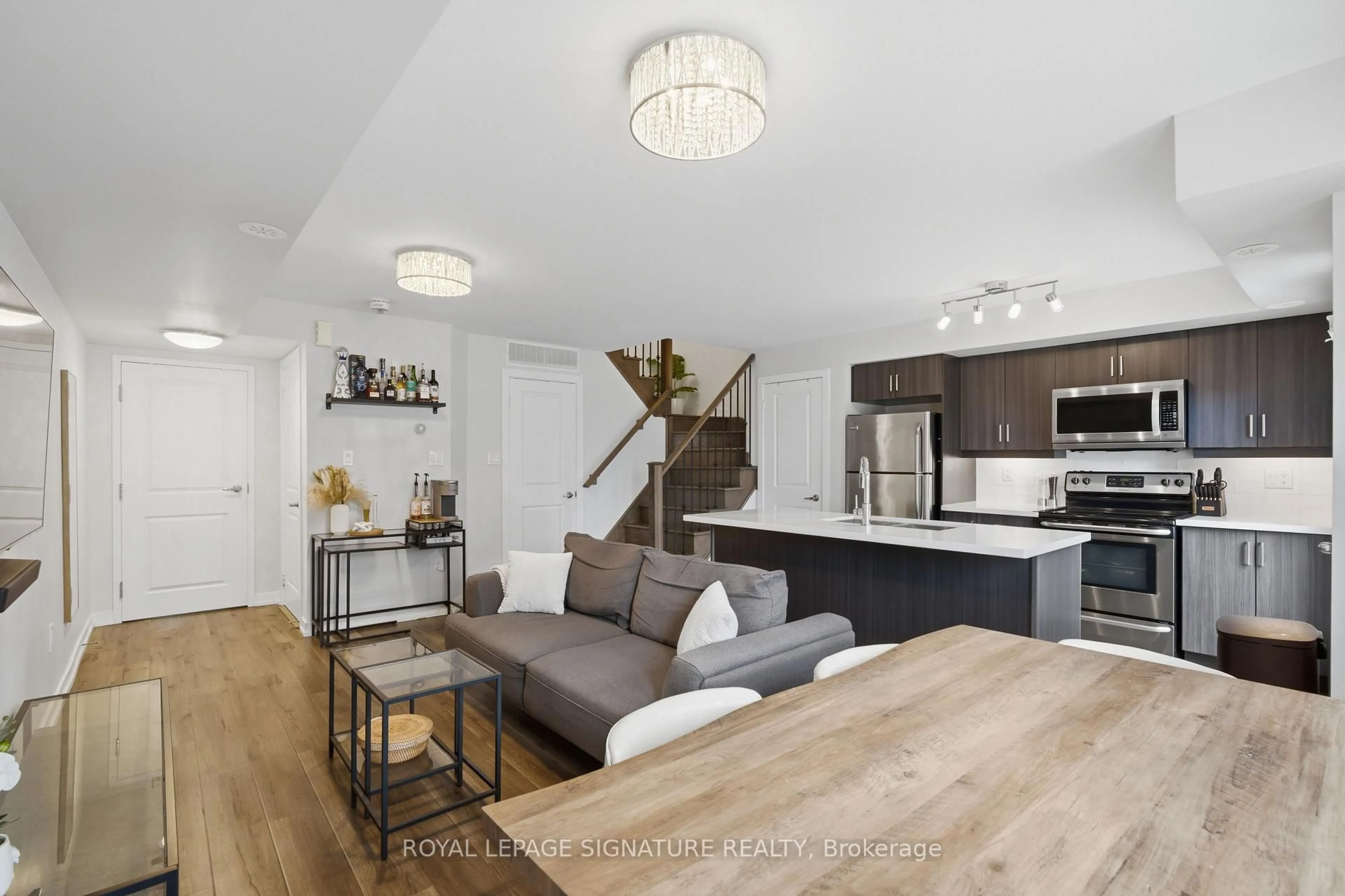 Open concept kitchen, unknown for 2315 Sheppard Ave #50, Toronto Ontario M9M 0E8