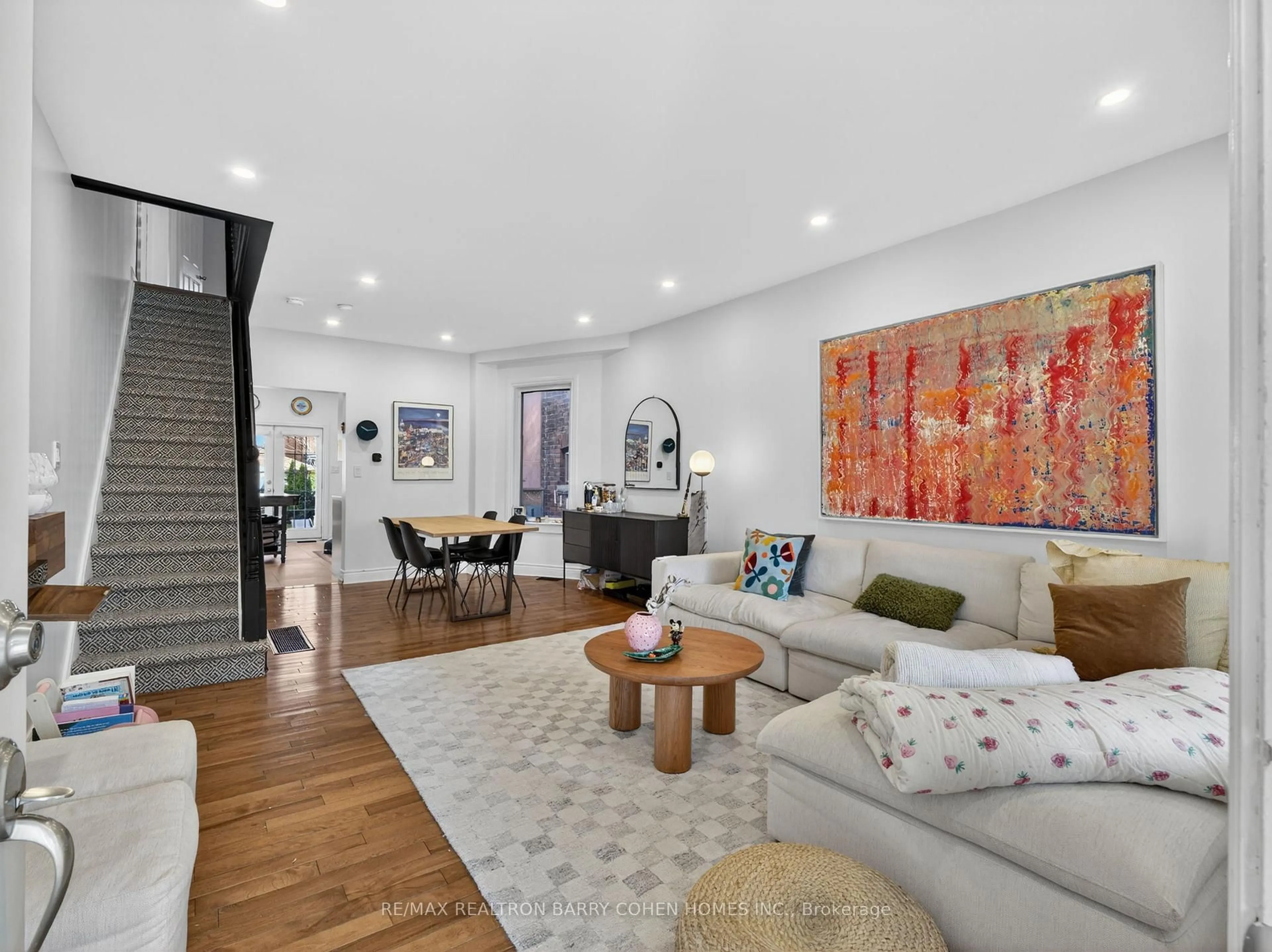 Living room with furniture, unknown for 144 Rosemount Ave, Toronto Ontario M9N 3B9