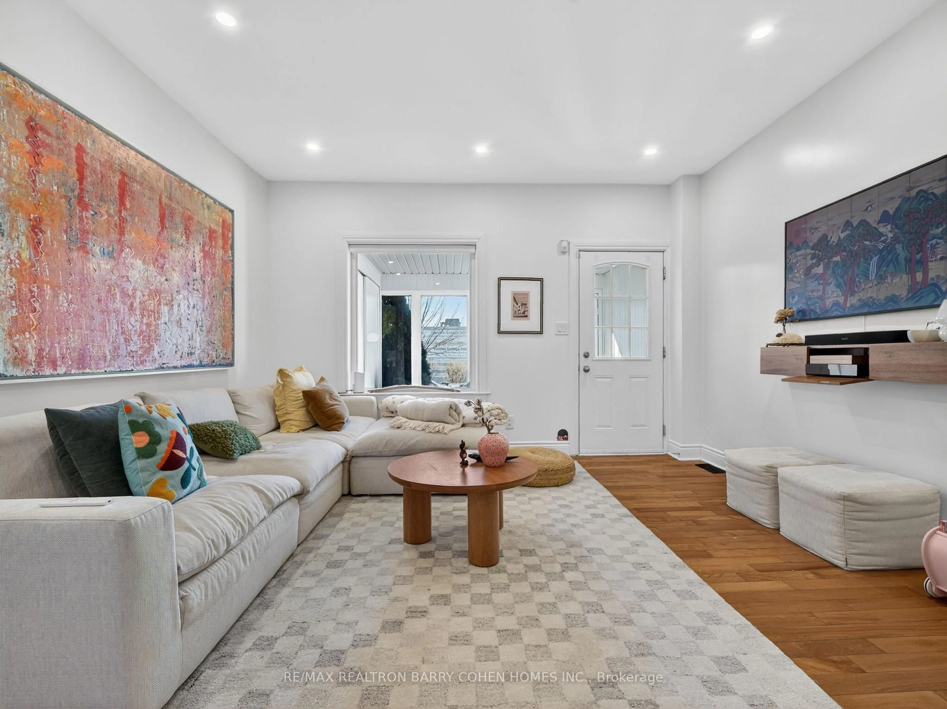 Living room with furniture, unknown for 144 Rosemount Ave, Toronto Ontario M9N 3B9