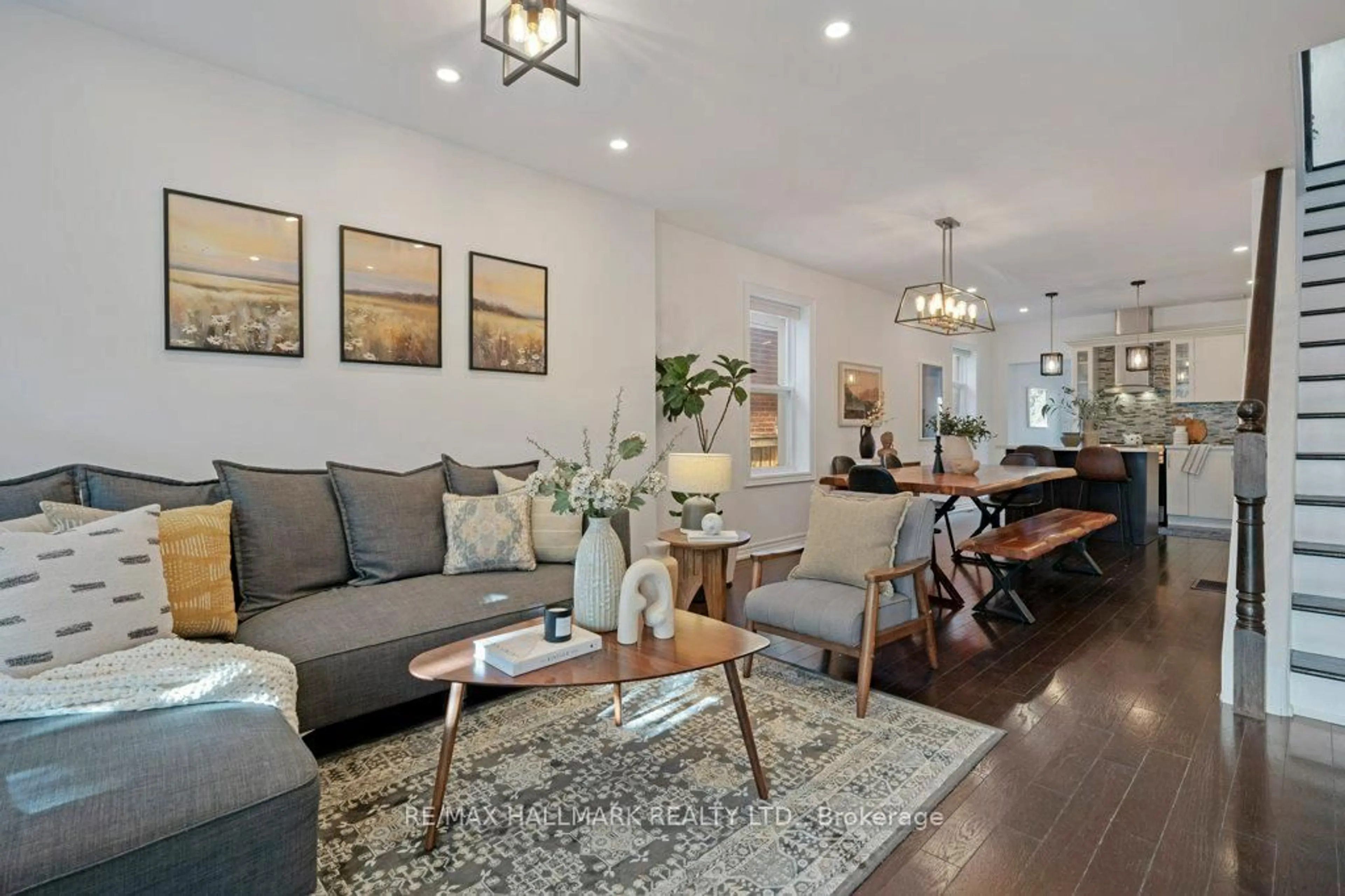 Living room with furniture, unknown for 17 Criscoe St, Toronto Ontario M6N 3Y8