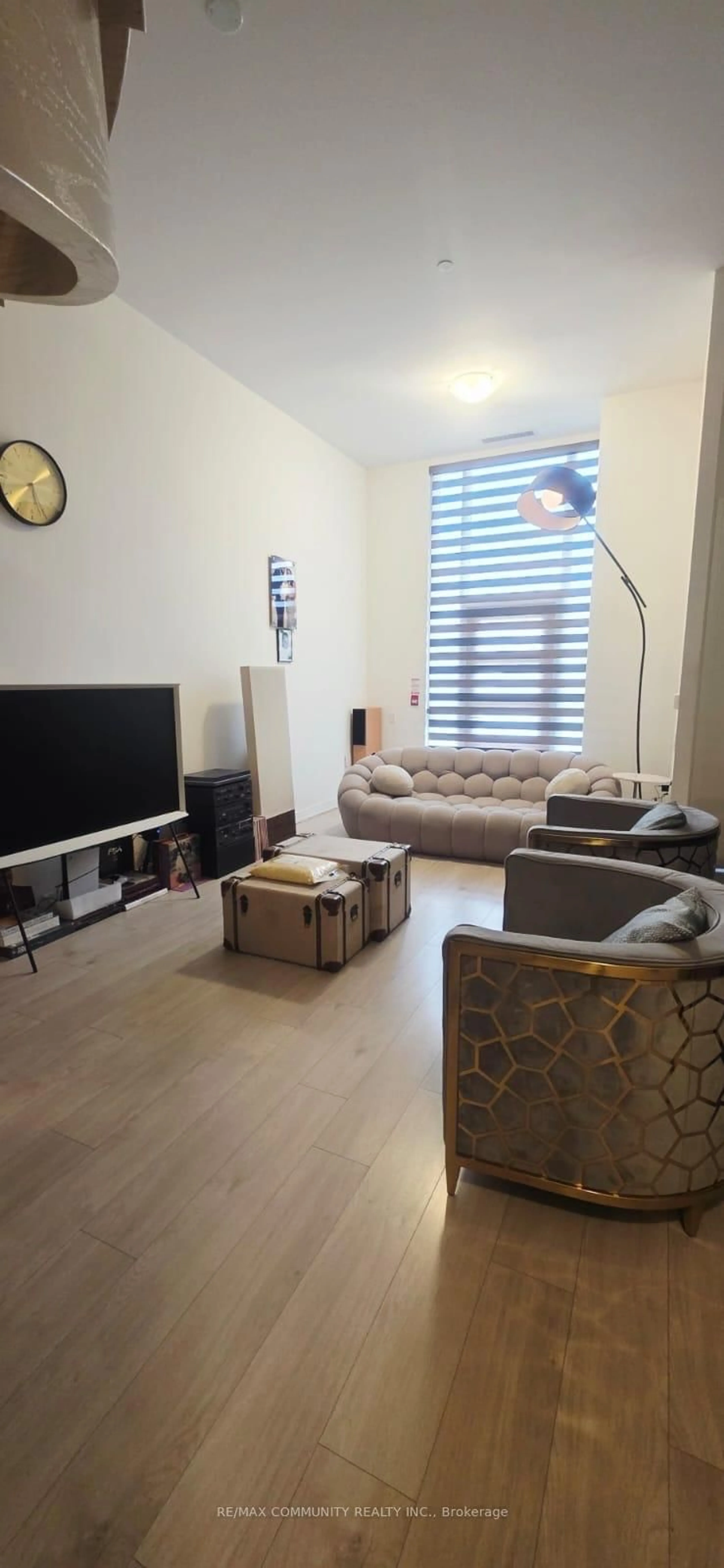 Living room with furniture, unknown for 8 Nahani Way #104, Mississauga Ontario L4Z 4J8