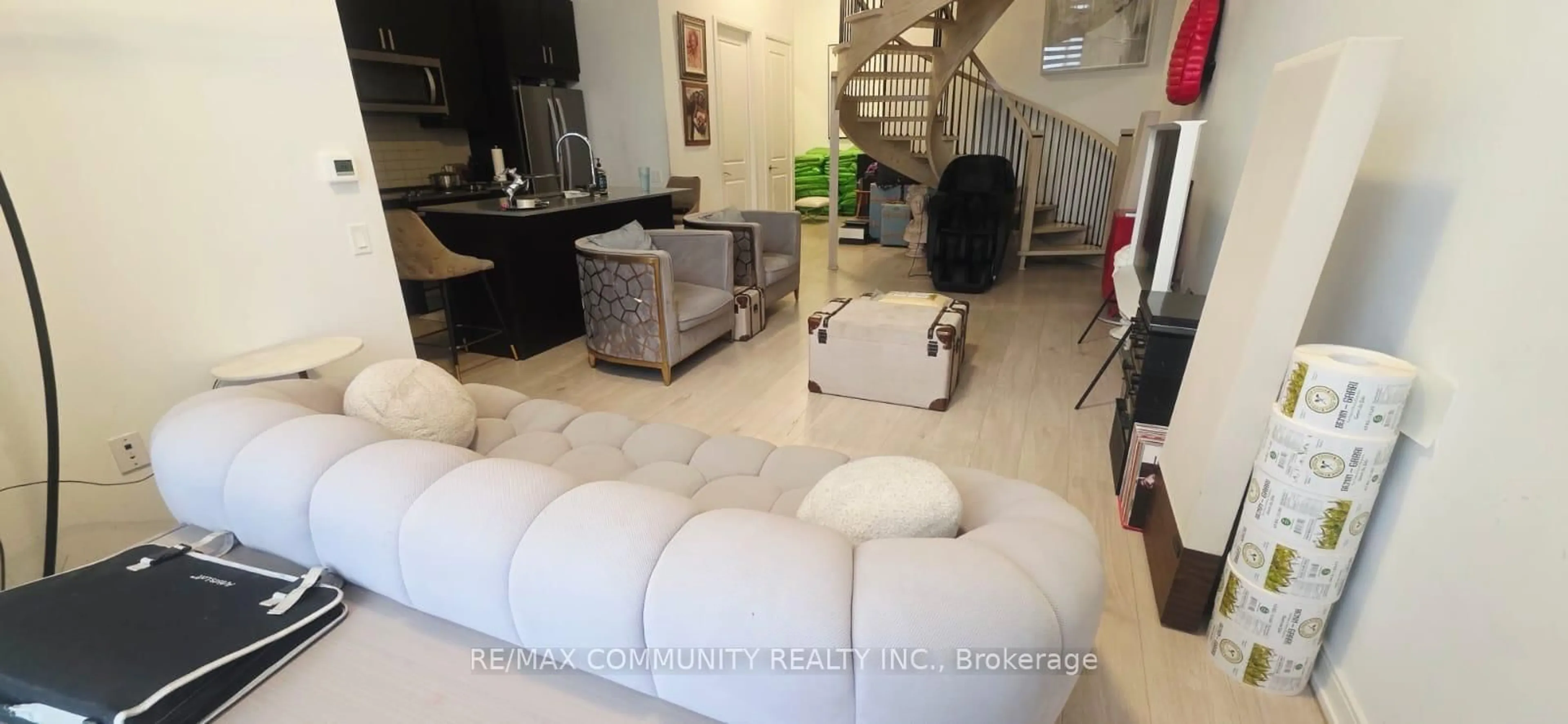 Living room with furniture, unknown for 8 Nahani Way #104, Mississauga Ontario L4Z 4J8
