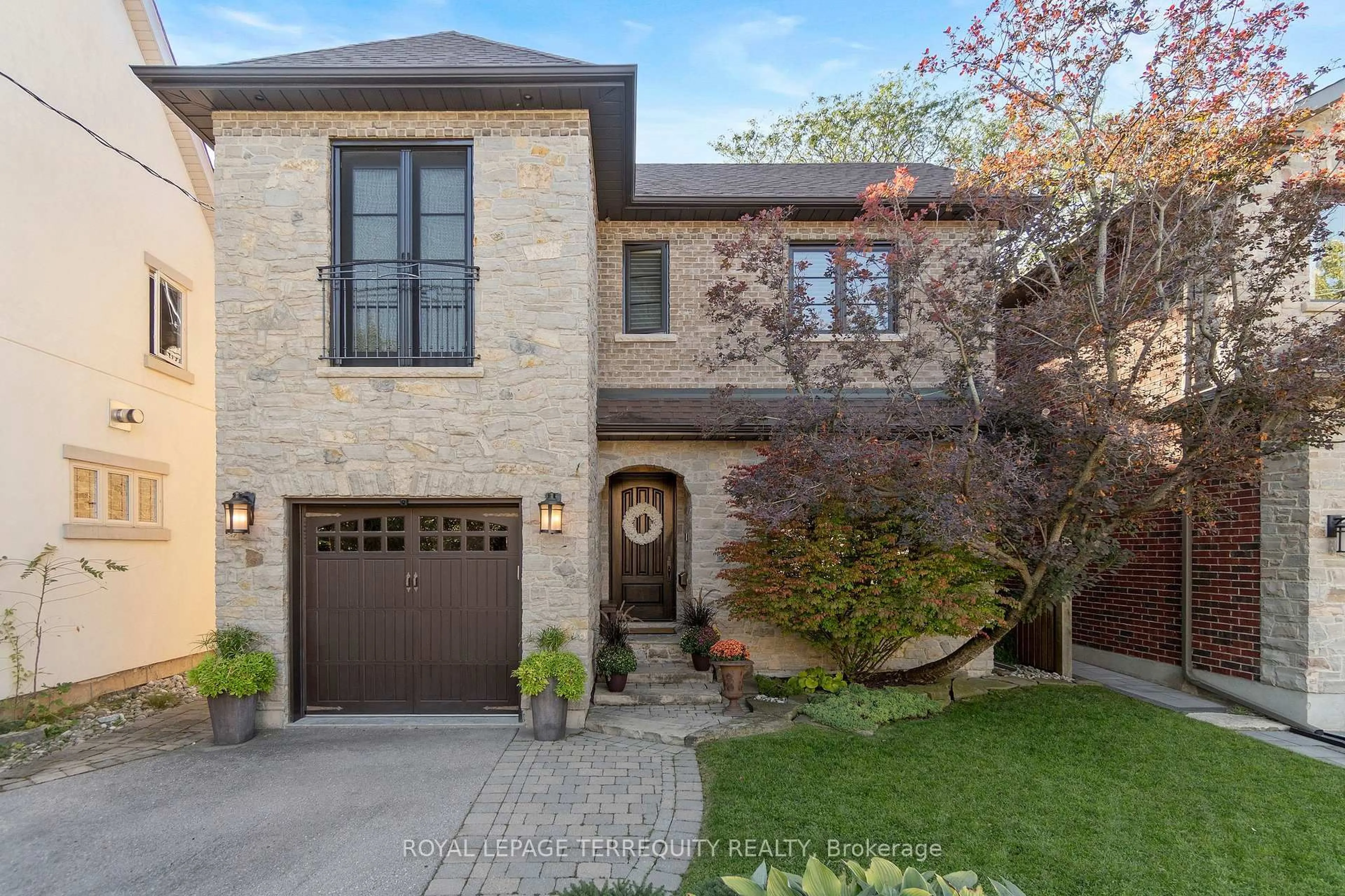 Home with brick exterior material, street for 12 Elliott Ave, Toronto Ontario M8X 2P8