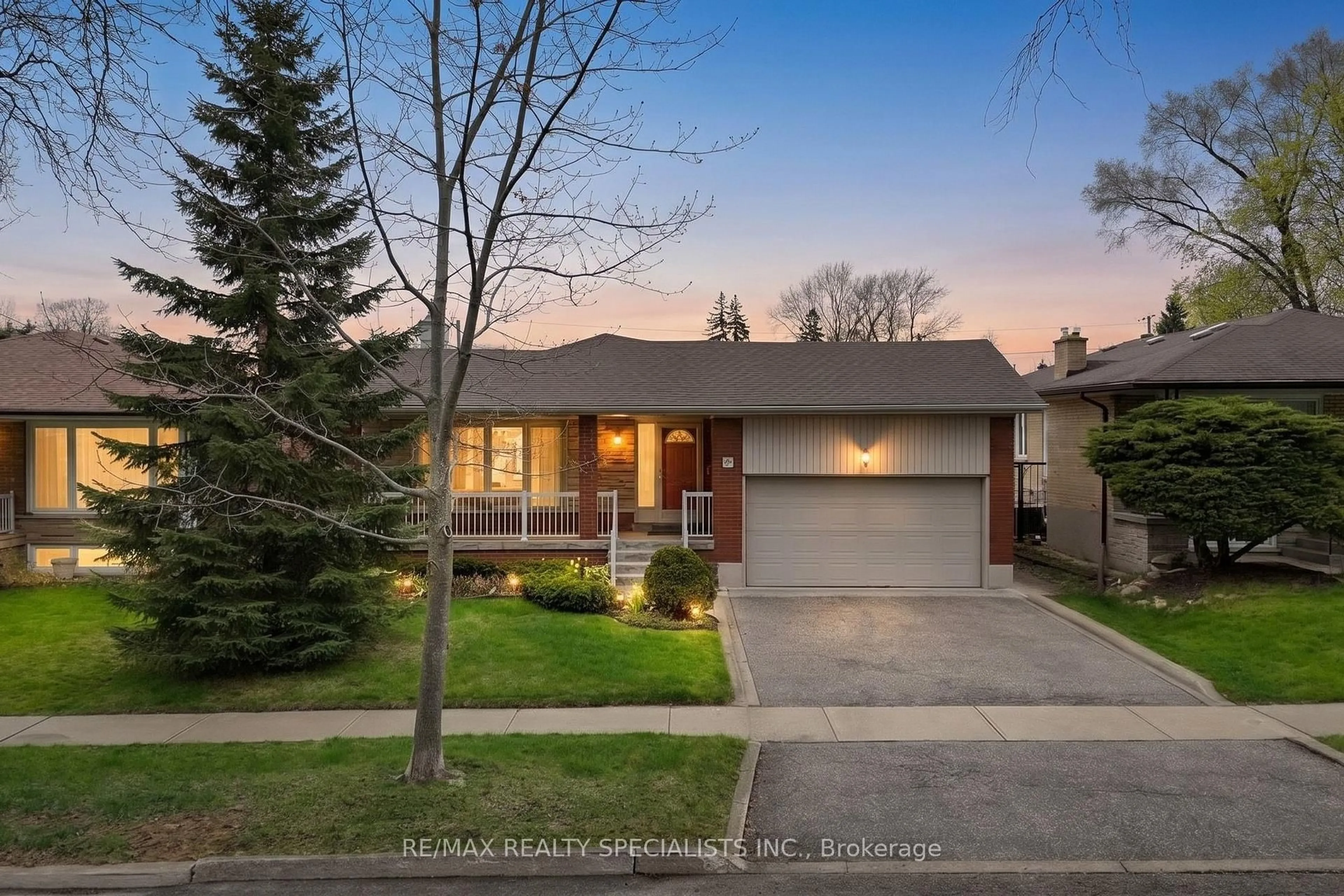 Home with brick exterior material, street for 31 Woodpark Rd, Toronto Ontario M9P 1L9