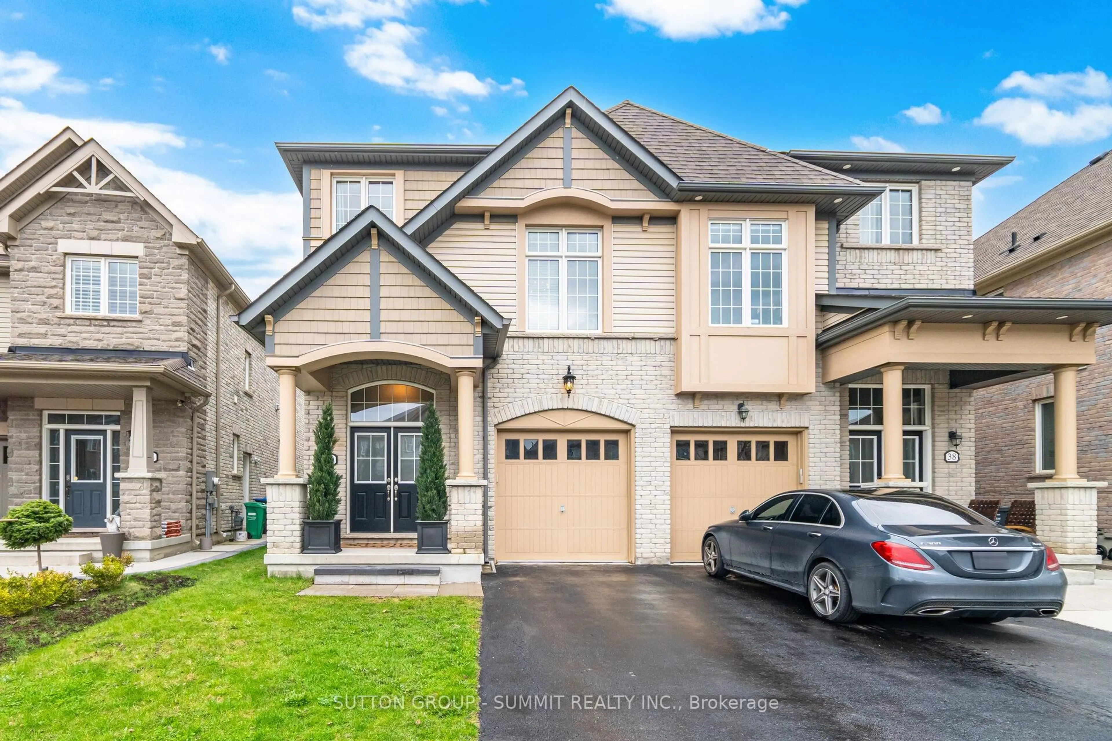 Home with brick exterior material, street for 36 ARCADIA Rd, Caledon Ontario L7C 3W6