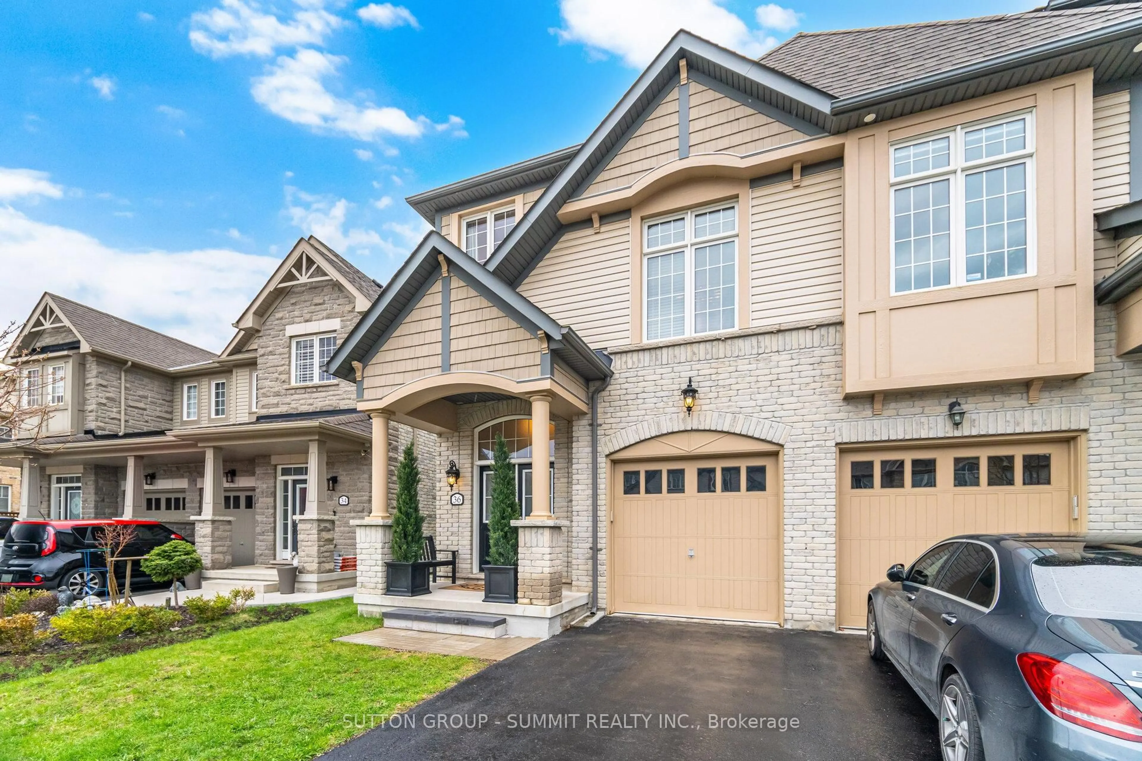 Home with brick exterior material, street for 36 ARCADIA Rd, Caledon Ontario L7C 3W6