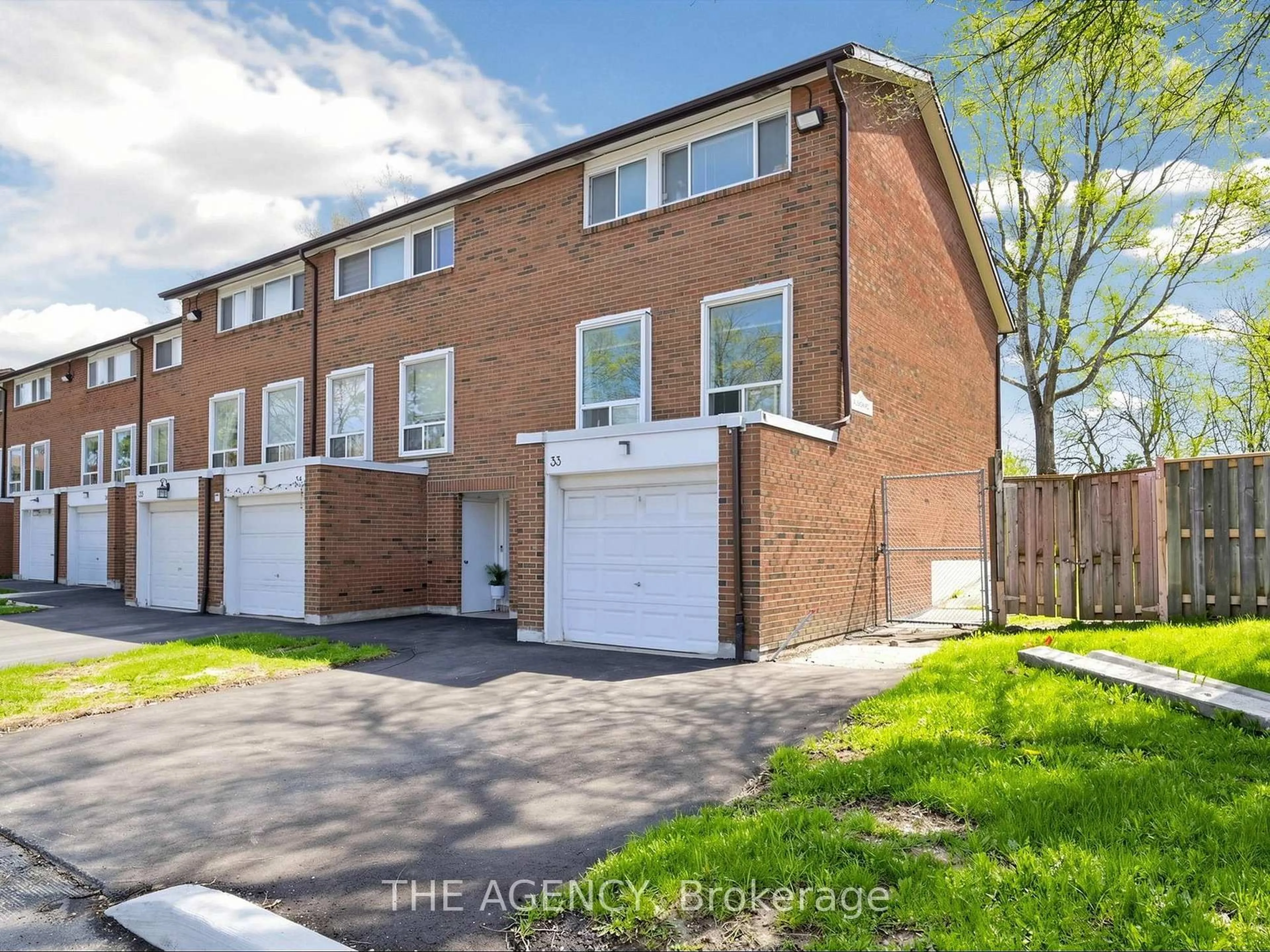 A pic from outside/outdoor area/front of a property/back of a property/a pic from drone, street for 1559 Albion Rd ##33, Toronto Ontario M9V 1B2
