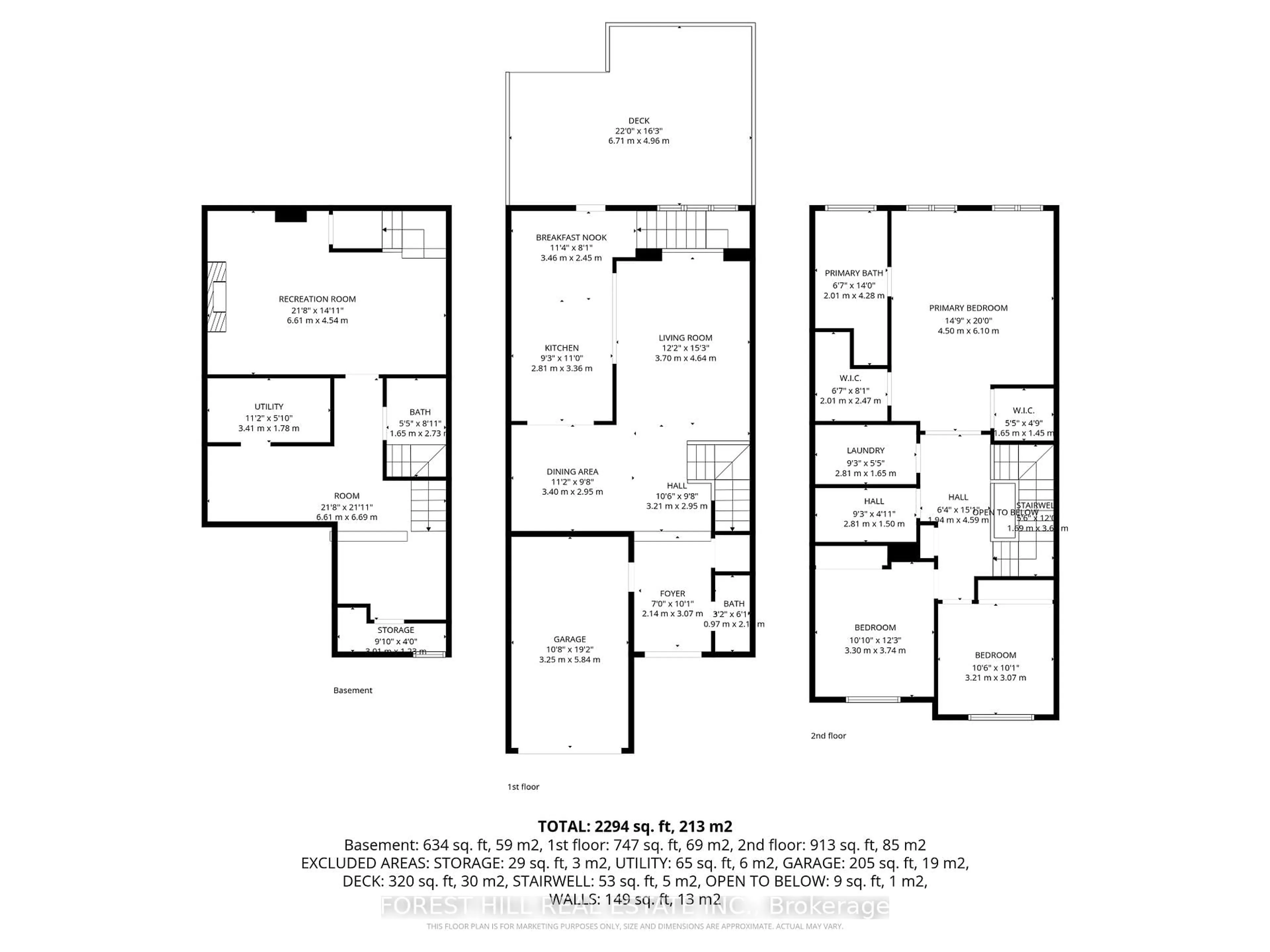 Floor plan for 2019 Trawden Way #23, Oakville Ontario L6M 0M3