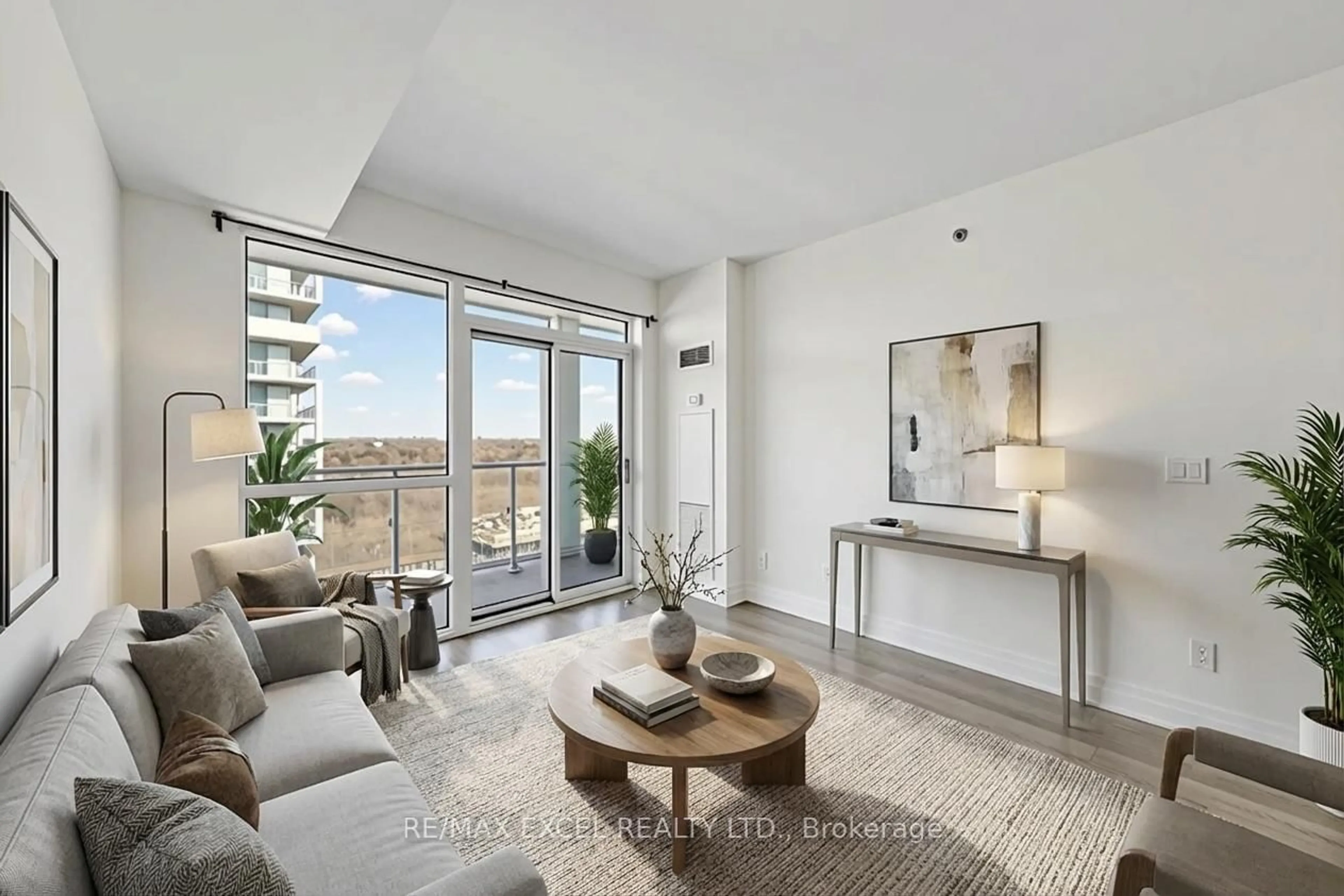 Living room with furniture, unknown for 55 Speers Rd #1702, Oakville Ontario L6K 0H9