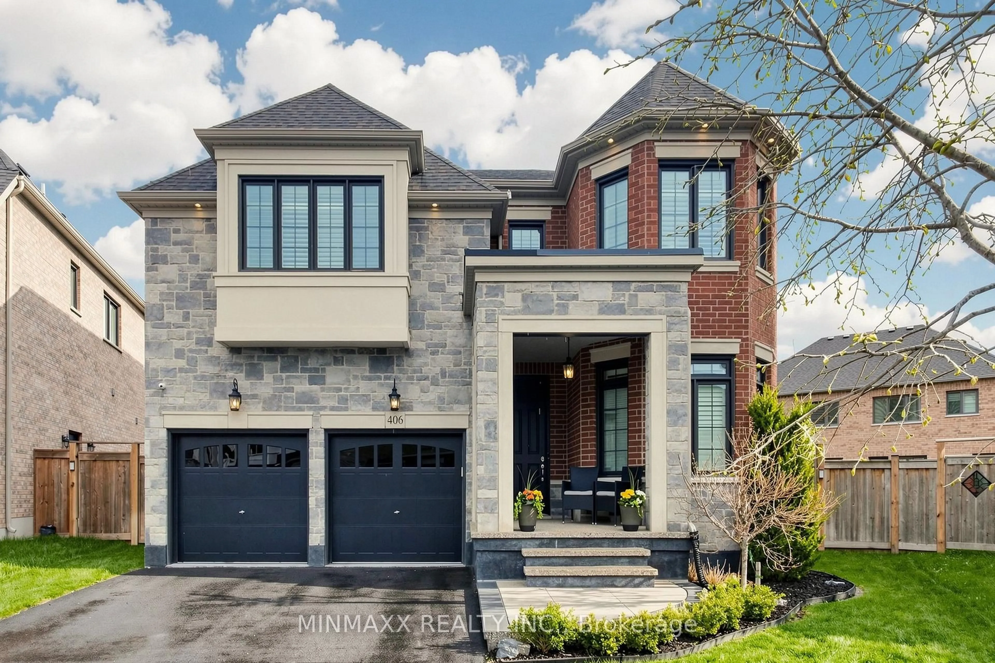 Home with brick exterior material, street for 406 Ramsey Pl, Milton Ontario L9E 1N3