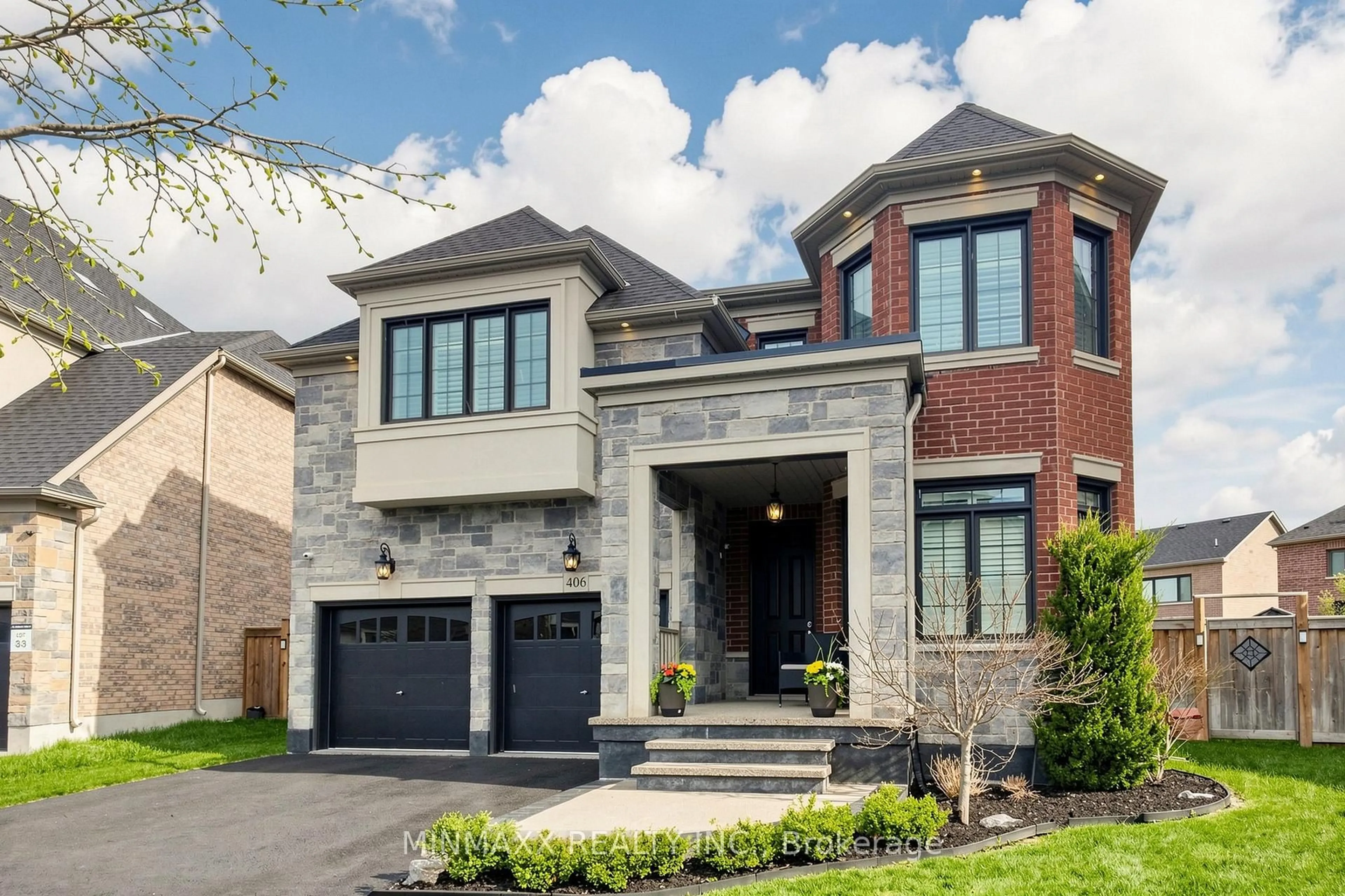 Home with brick exterior material, street for 406 Ramsey Pl, Milton Ontario L9E 1N3