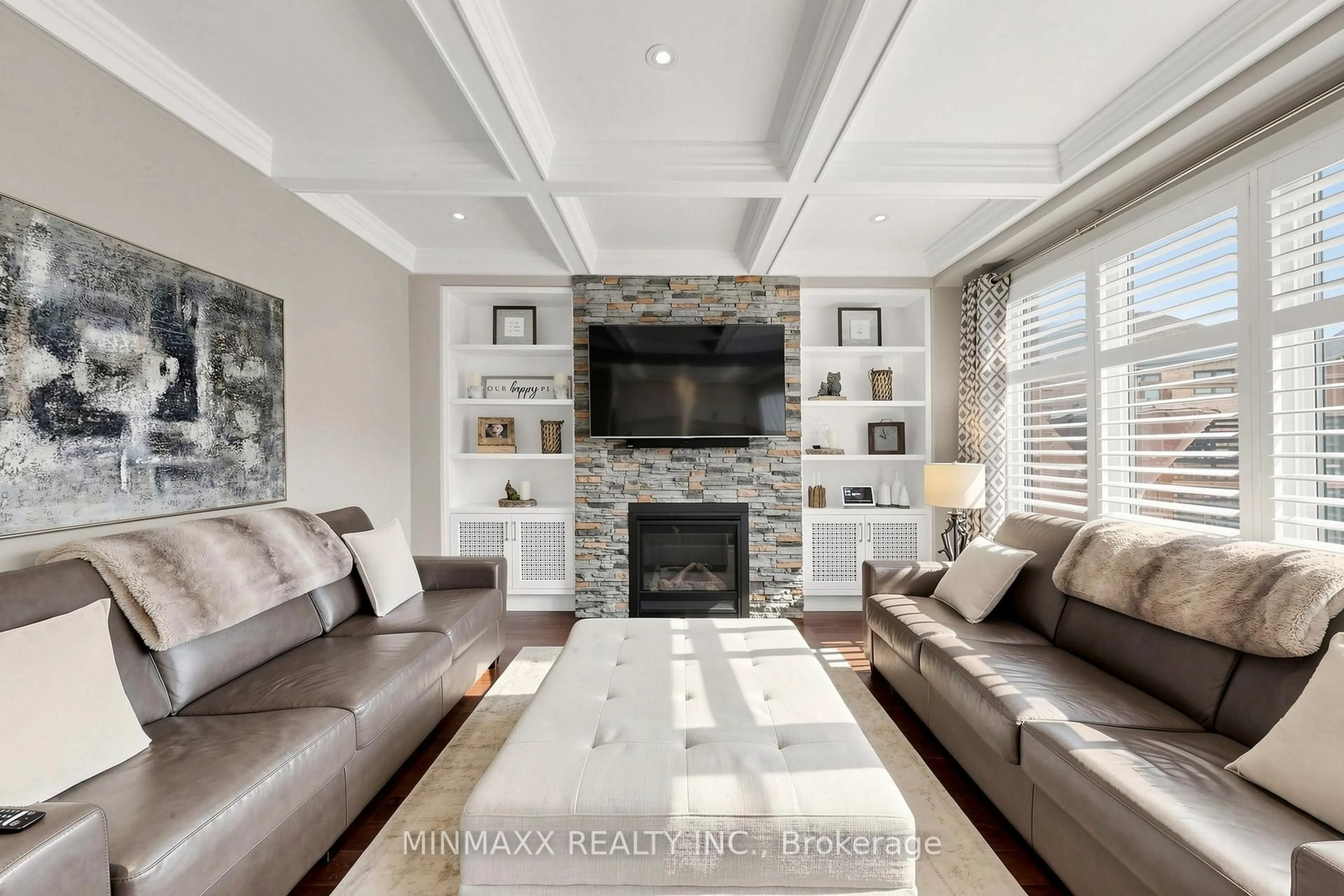 Living room with furniture, ceramic/tile floor for 406 Ramsey Pl, Milton Ontario L9E 1N3
