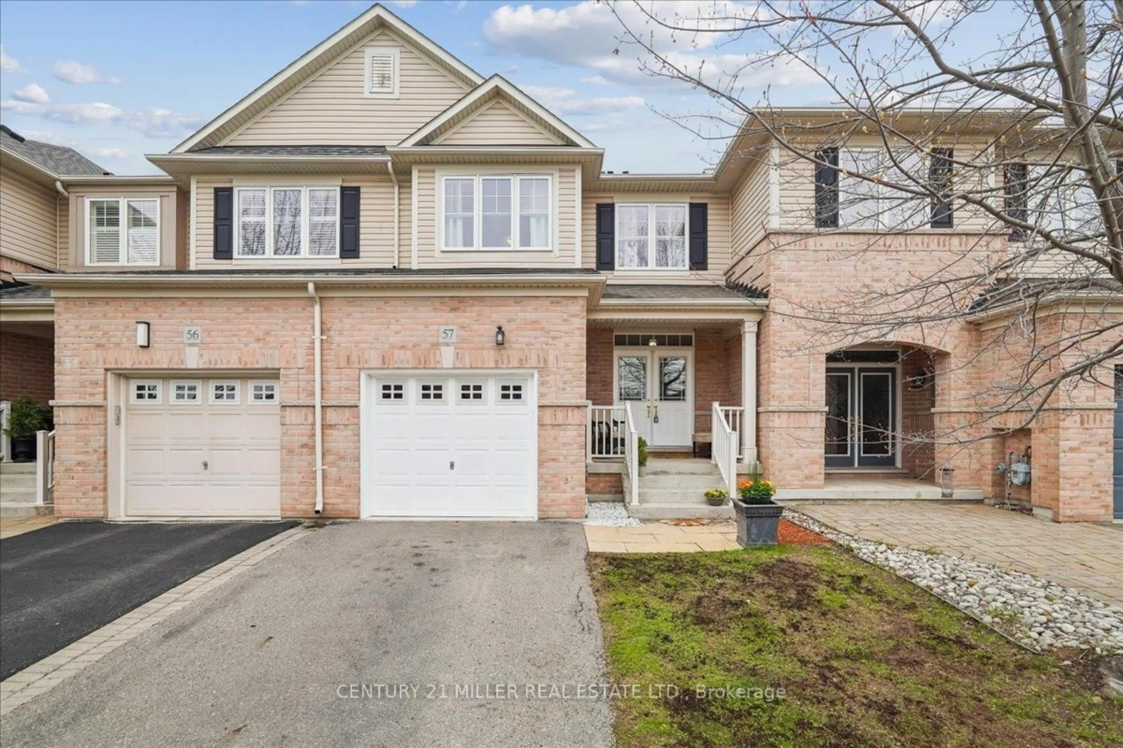 Home with brick exterior material, street for 2019 Trawden Way #57, Oakville Ontario L6M 0M2