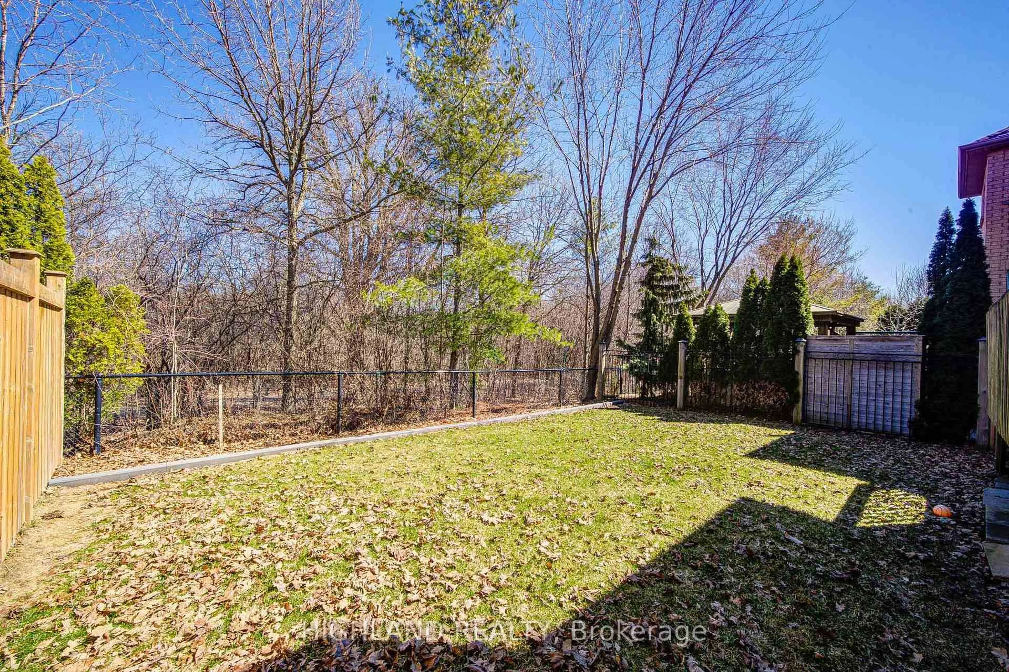 Patio, forest/trees view for 311 Duskywing Way, Oakville Ontario L6L 6X6