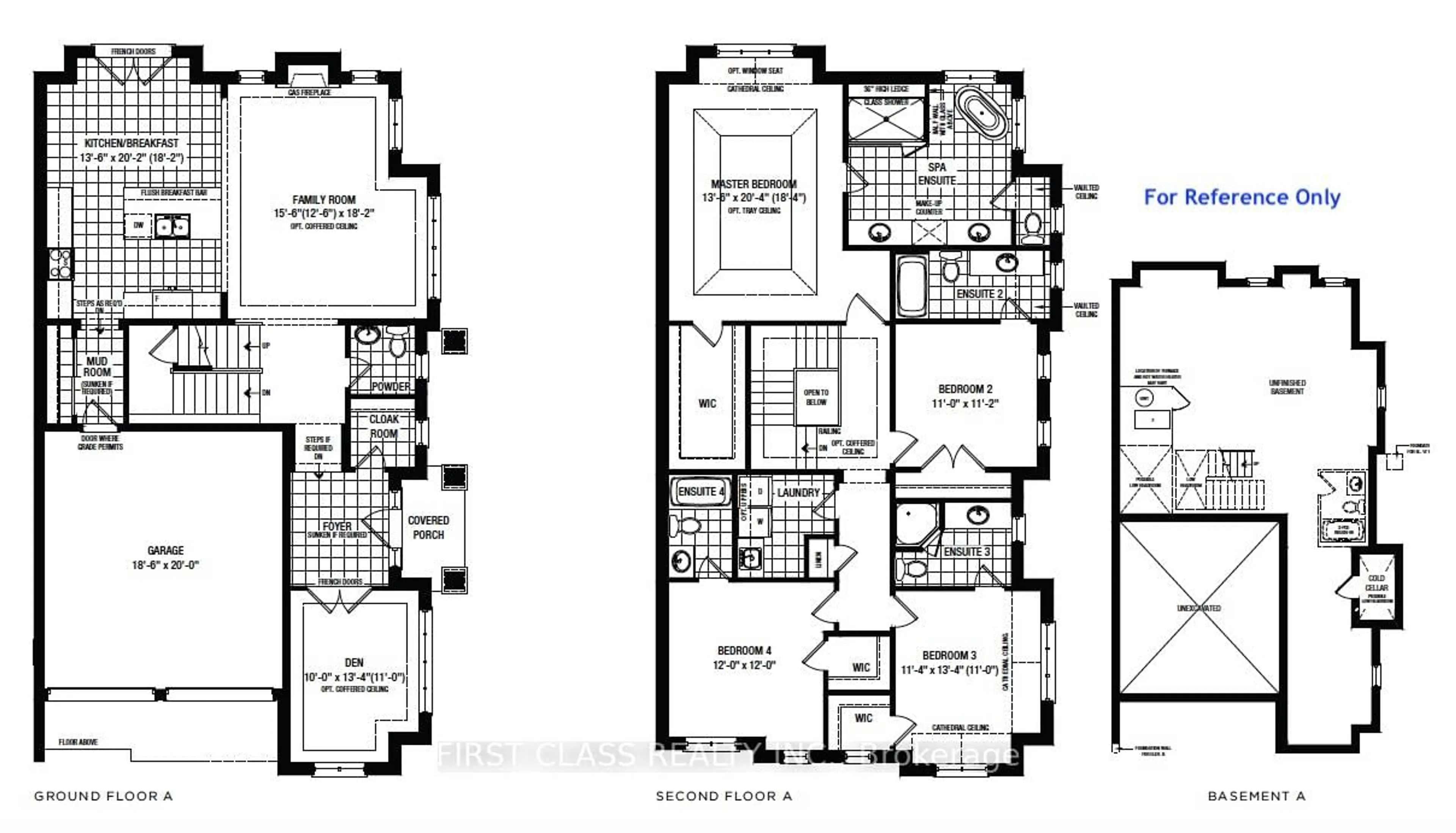 Floor plan for 78 William Crawley Way, Oakville Ontario L6H 0Y8
