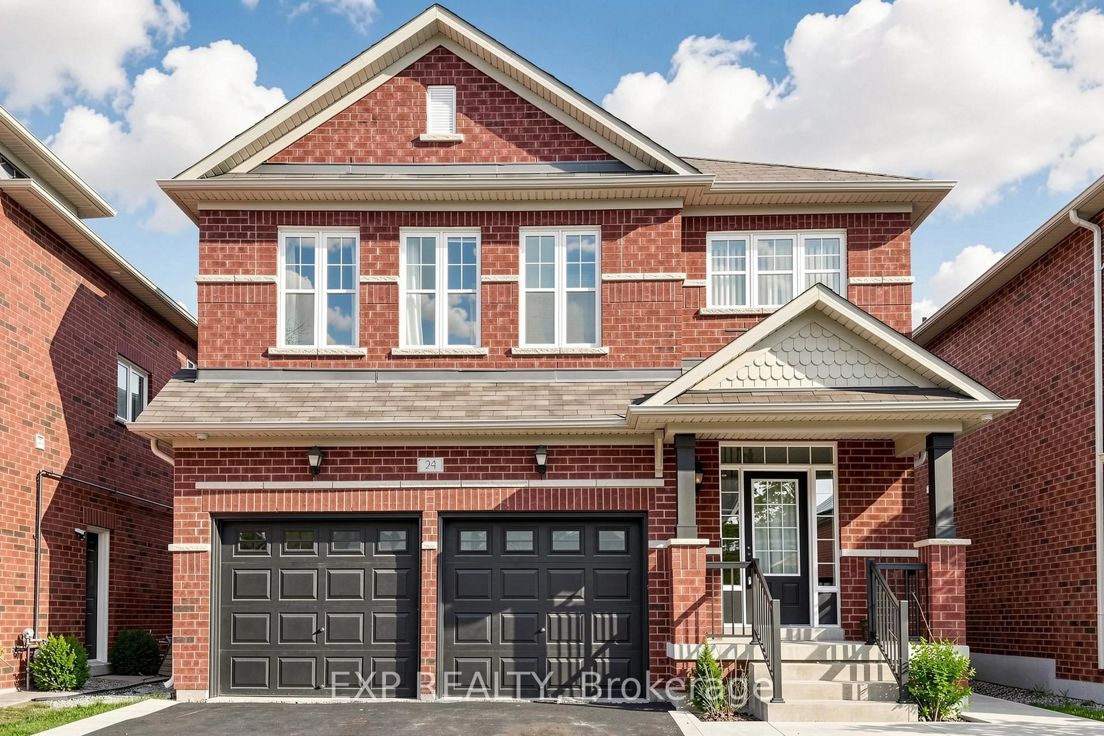 Home with brick exterior material, street for 34 Freesia Rd, Brampton Ontario L7A 0N1
