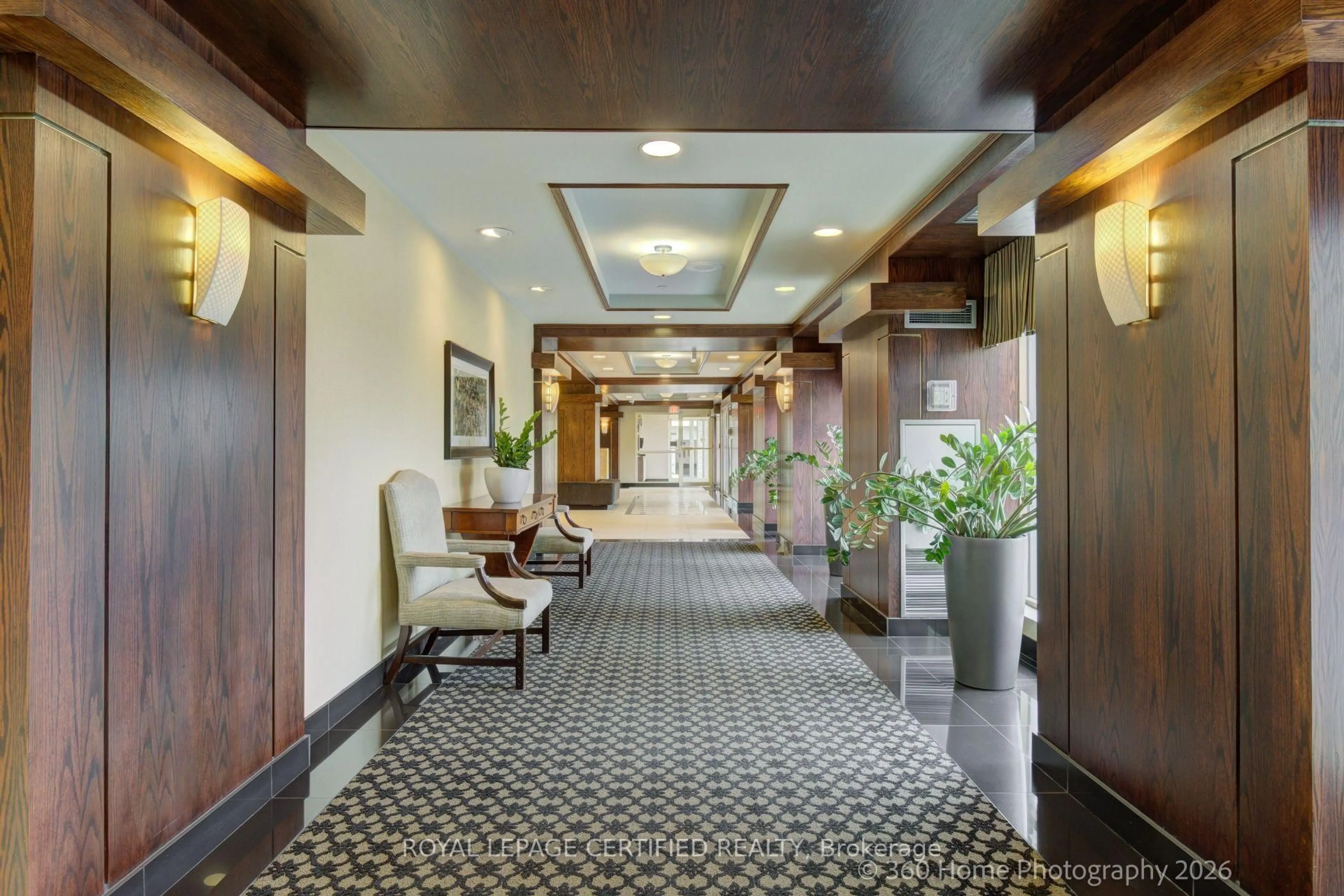 Lobby for 101 Subway Cres #106, Toronto Ontario M9B 6K4