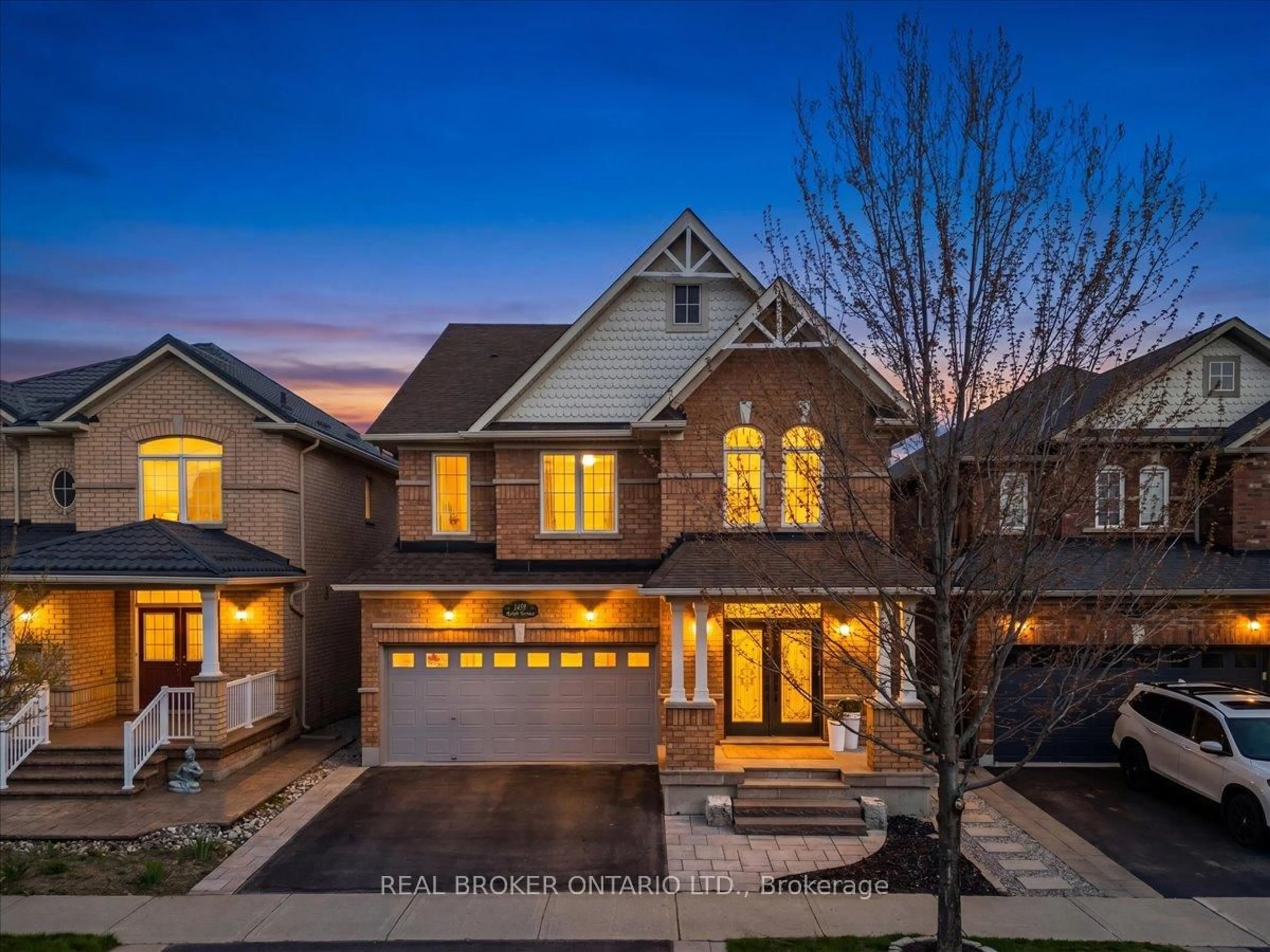 Home with brick exterior material, street for 1459 Rolph Terr, Milton Ontario L9T 7C9