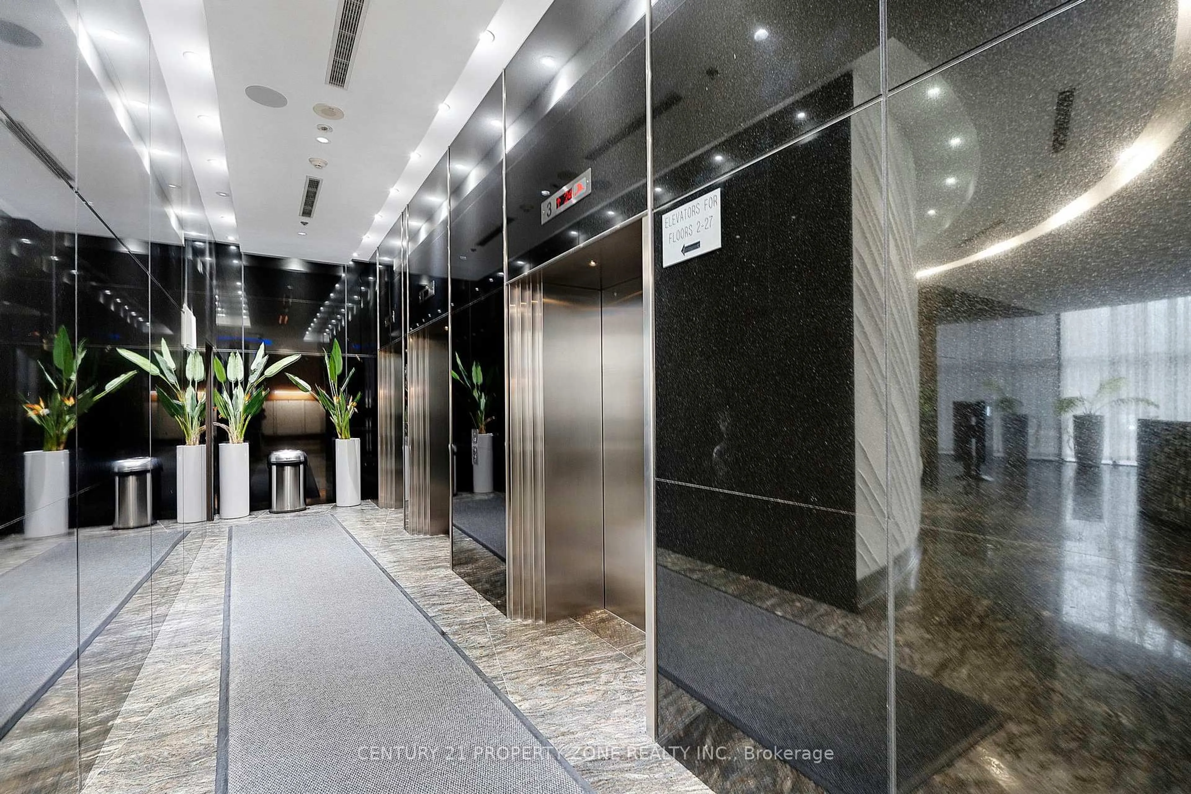 Indoor foyer for 50 Absolute Ave #1003, Mississauga Ontario L4Z 0A8