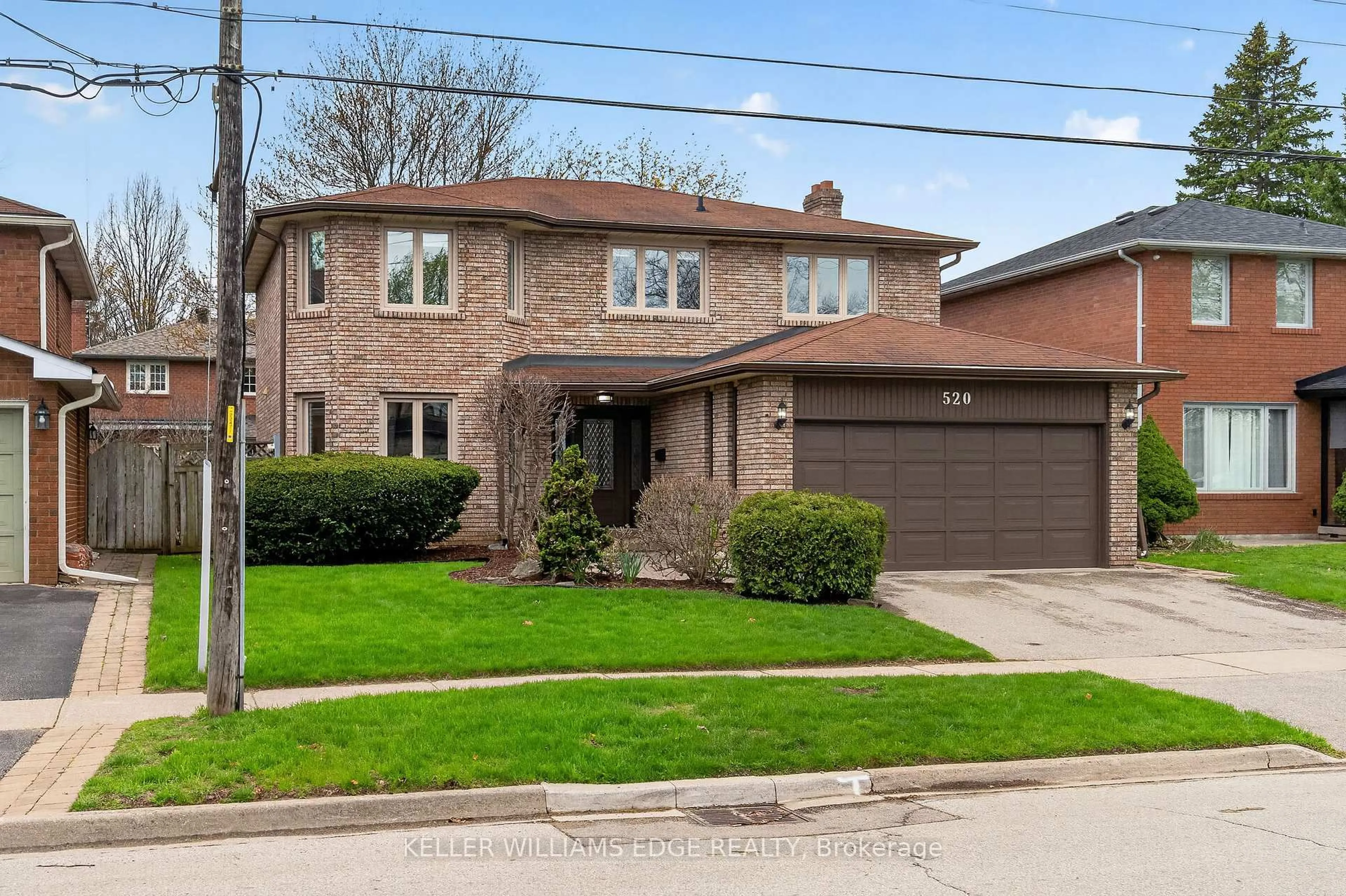 Home with brick exterior material, street for 520 Woodview Rd, Burlington Ontario L7N 3P9