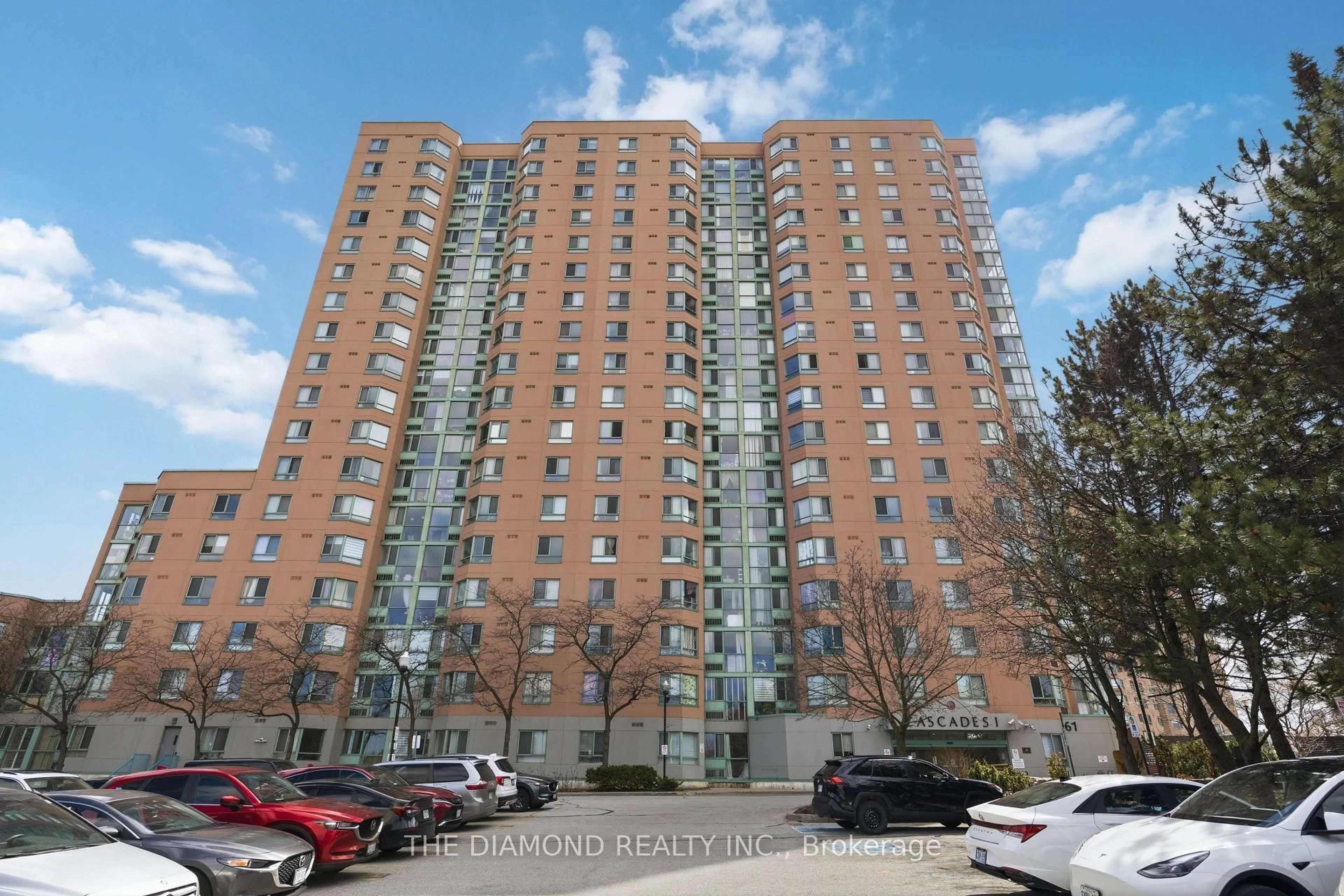 Patio, building for 61 Markbrook Lane #1603, Toronto Ontario M9V 5E7