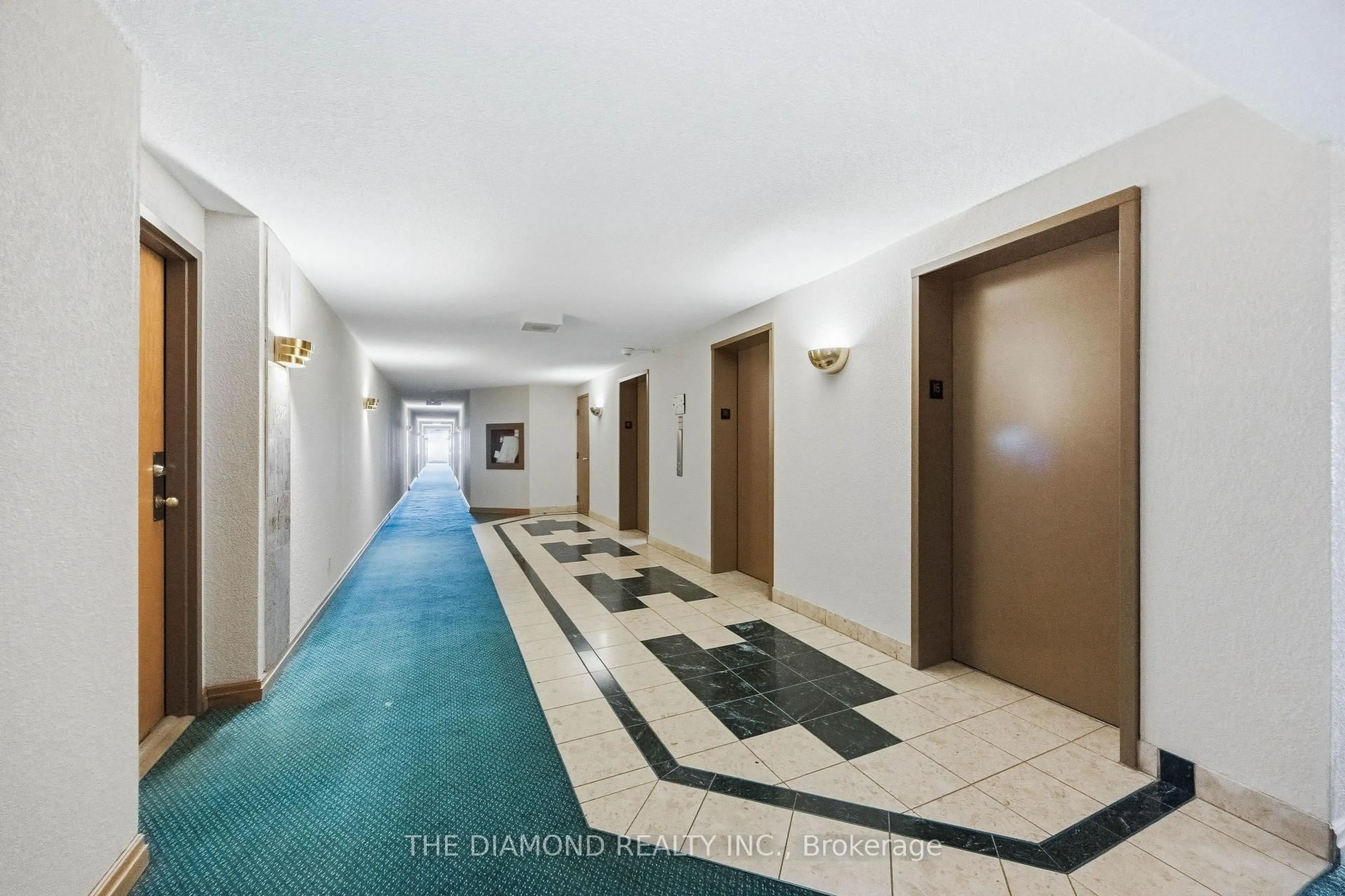 Indoor foyer for 61 Markbrook Lane #1603, Toronto Ontario M9V 5E7