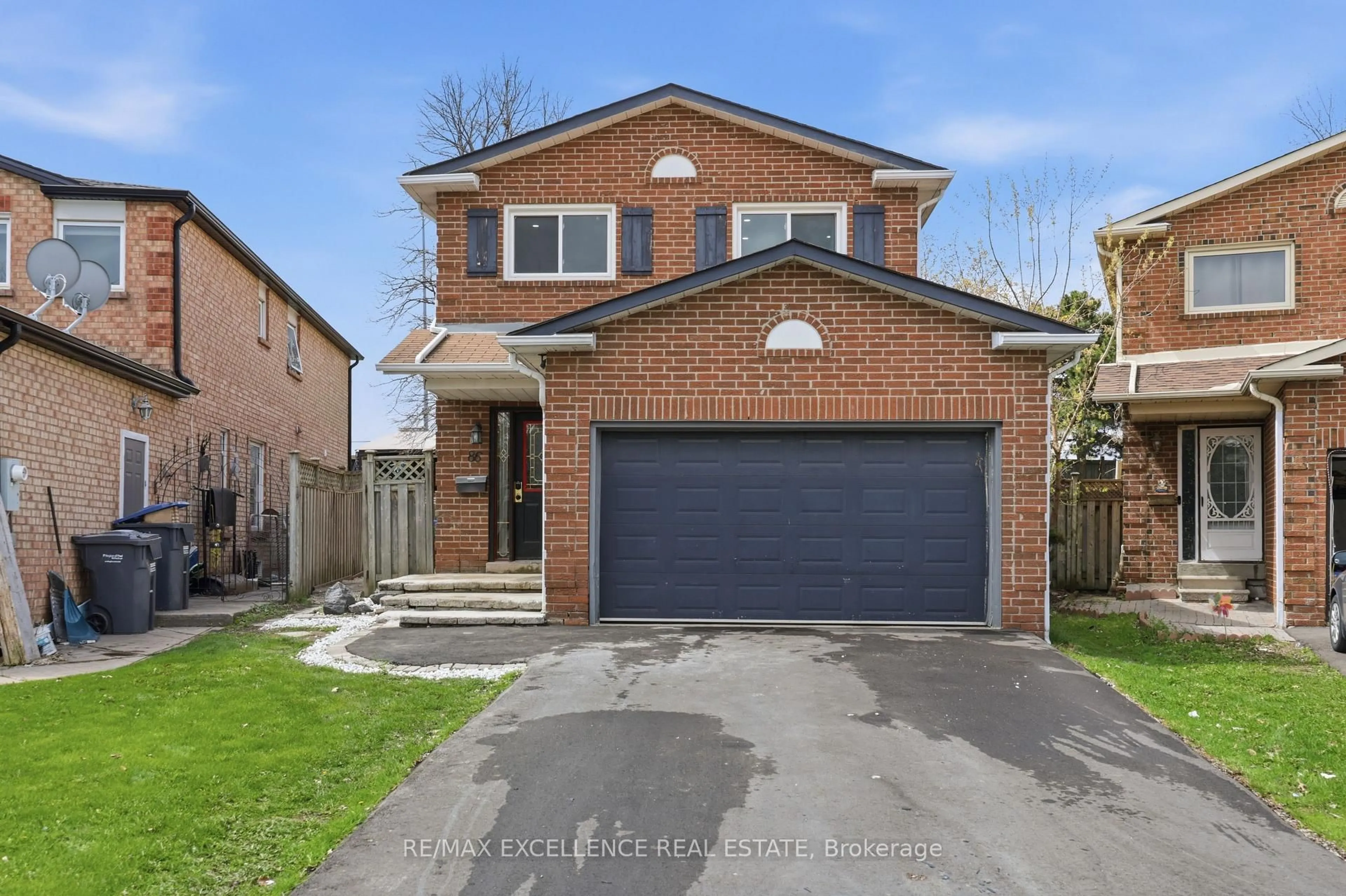 Home with brick exterior material, street for 86 Trewartha Cres, Brampton Ontario L6Z 1X4